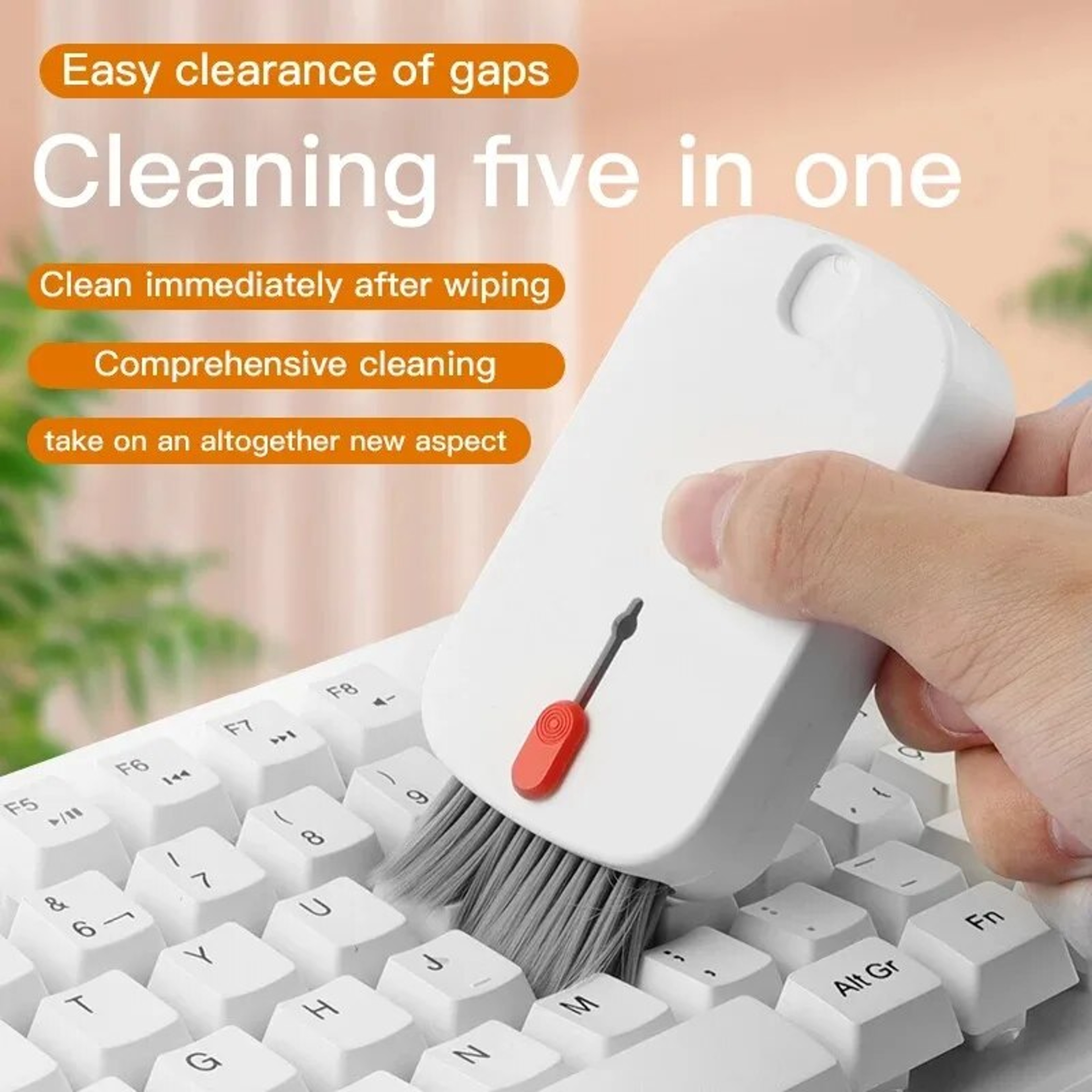 Keyboard Cleaning Kit with Screen Cleaner Brush and Keycap Puller – view 1