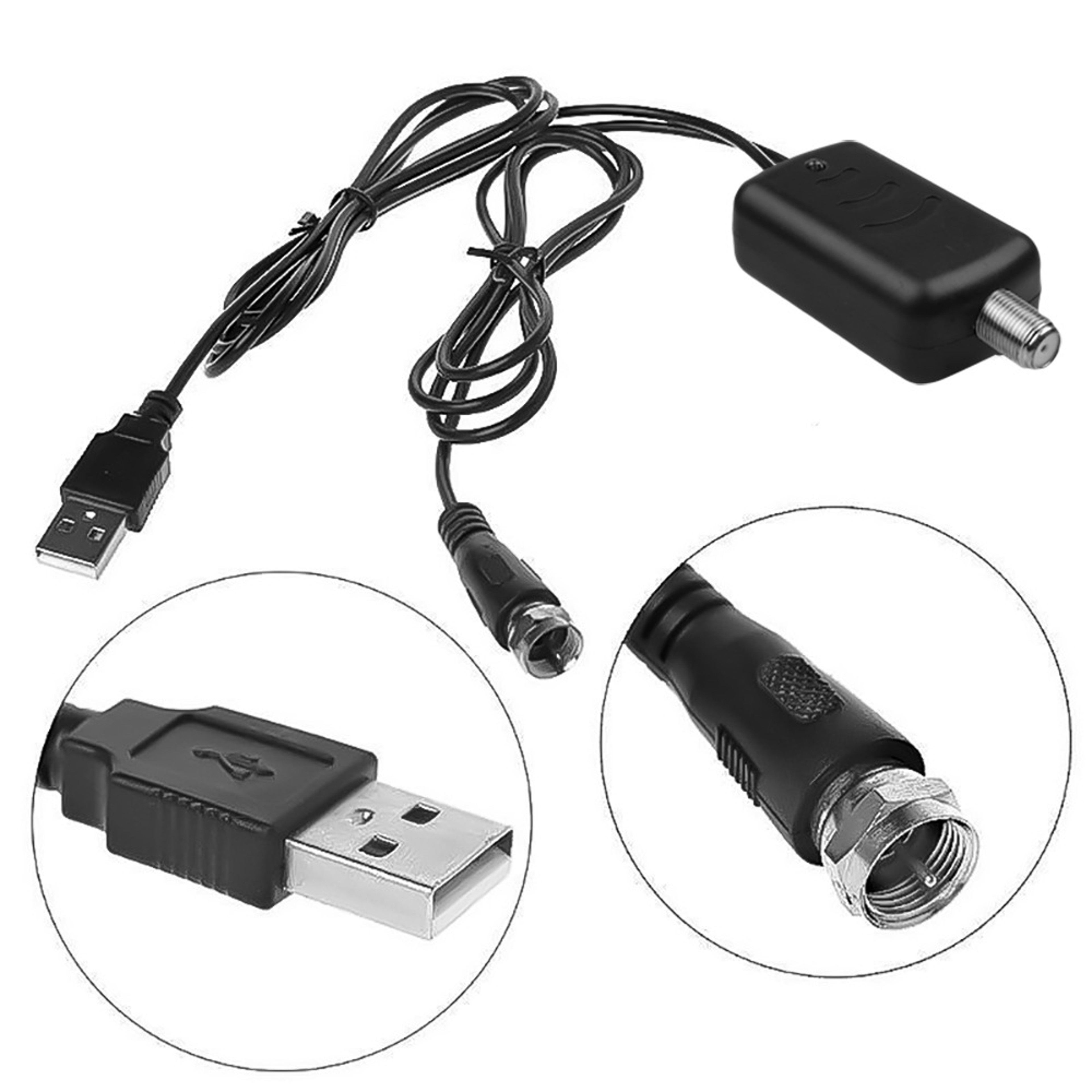 4K HD Digital TV Antenna Amplifier with High Gain Low Noise Signal Booster – view 2