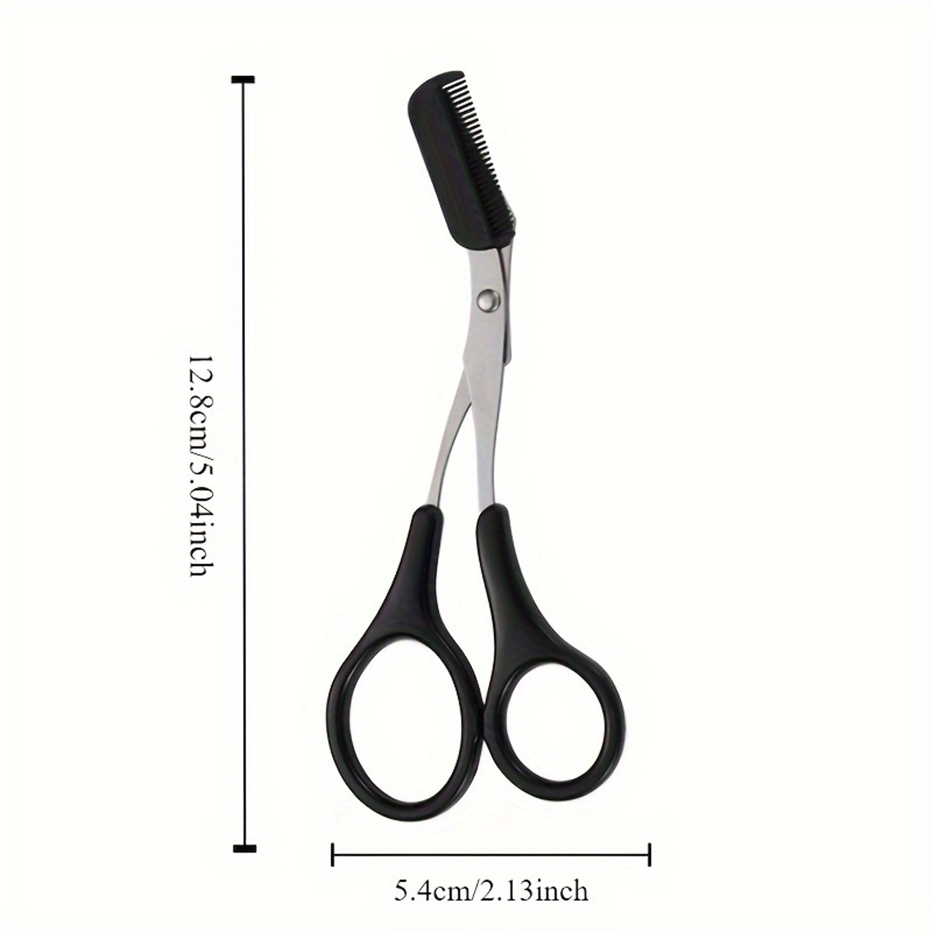 Eyebrow Trimming Scissors With Comb for Precise Brow Shaping – view 6