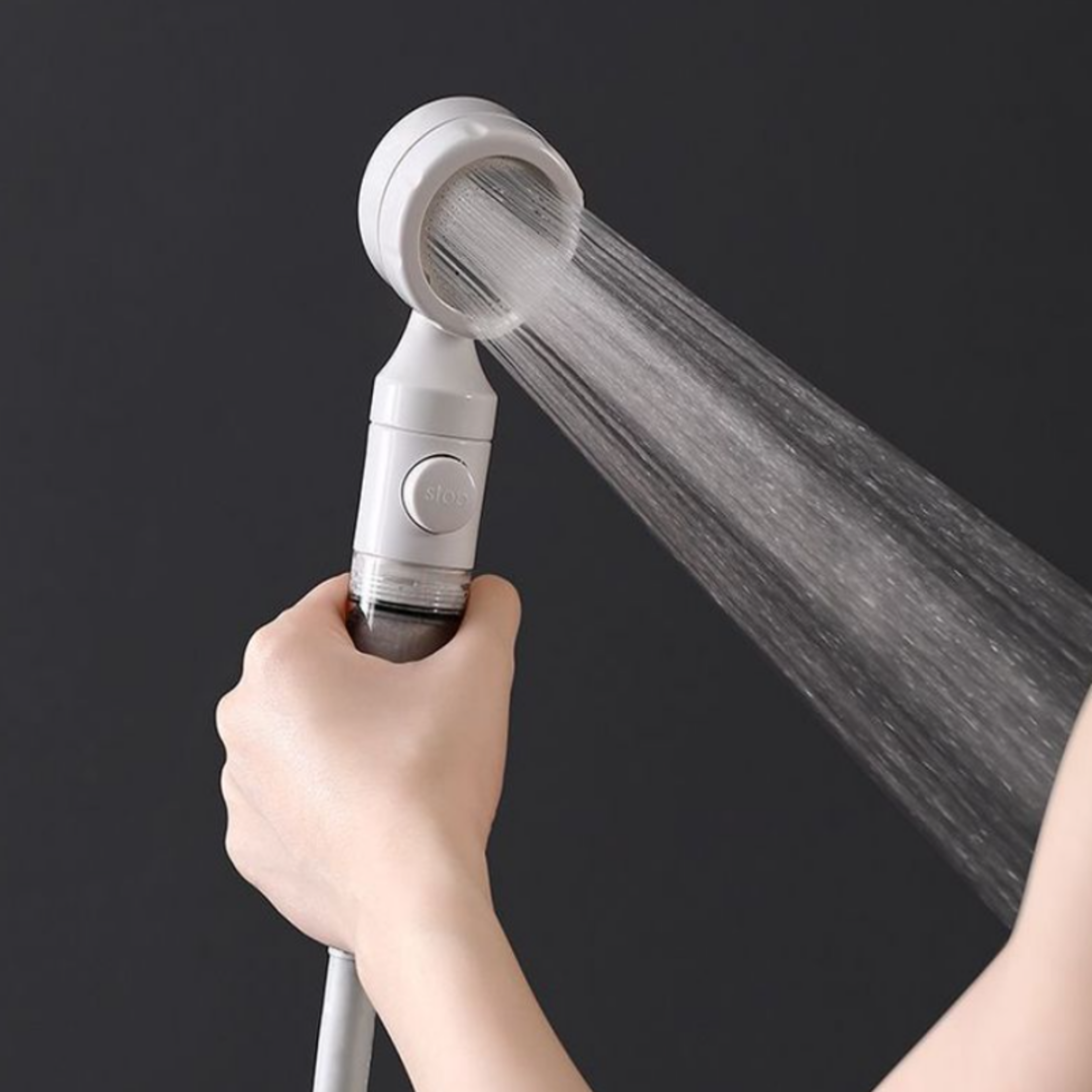 Portable Filtered Handheld Shower Head For Travel And Hotel Bathrooms 1