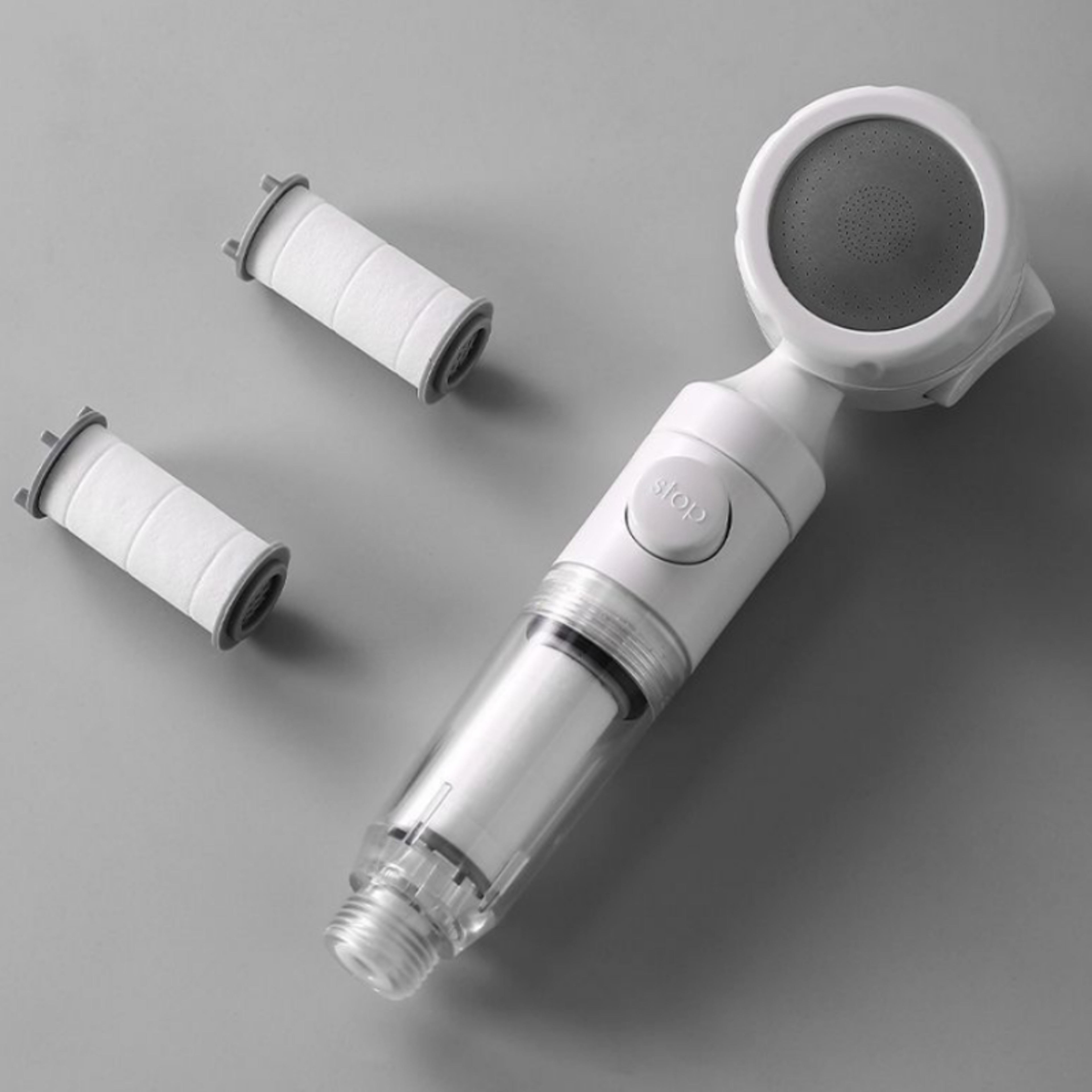Portable Filtered Handheld Shower Head For Travel And Hotel Bathrooms 0