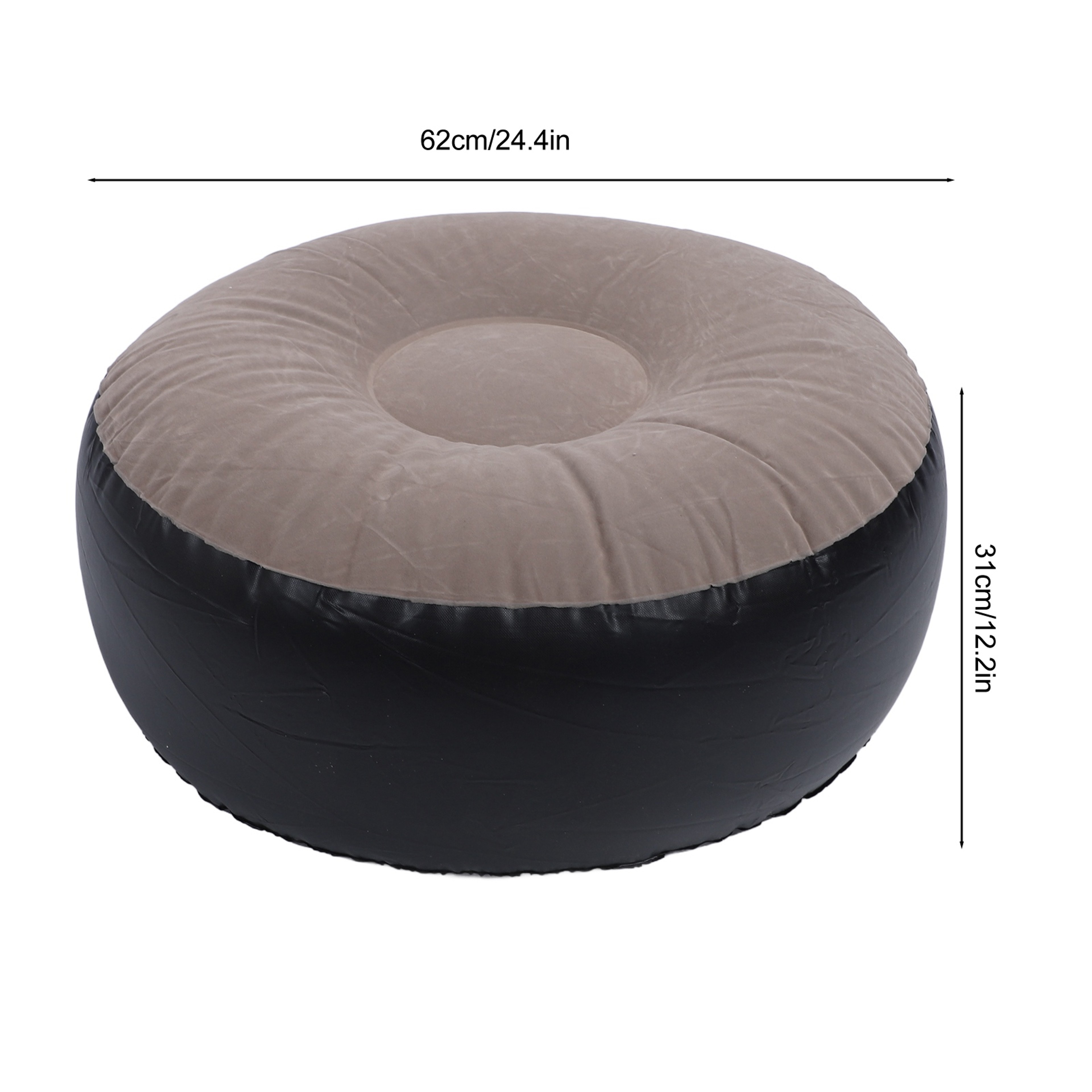 Round Inflatable Stool Lightweight Portable Seating for Camping and Travel – view 8