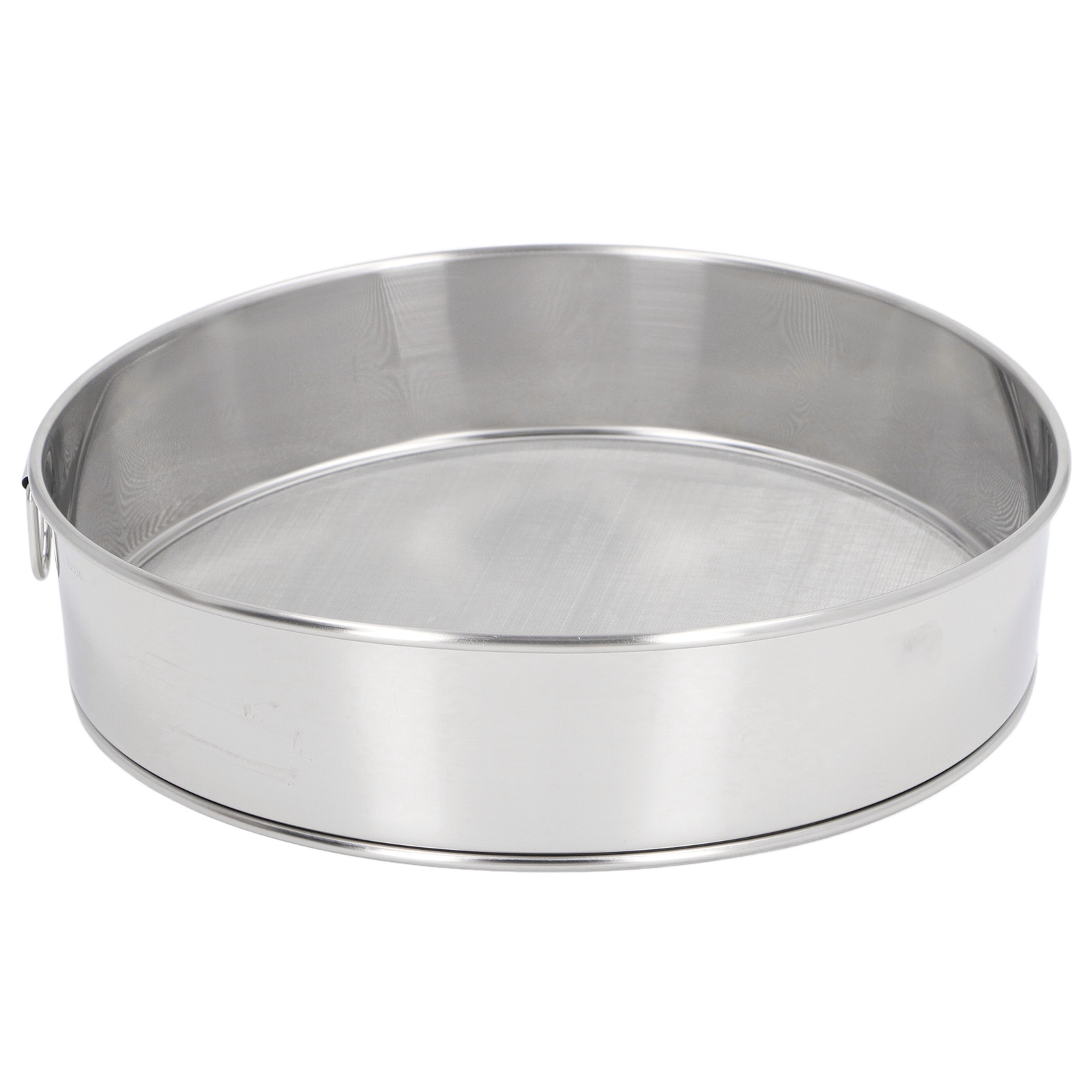 Mesh Round Flour Sifter – 304 Stainless Steel Fine Mesh Strainer – view 2