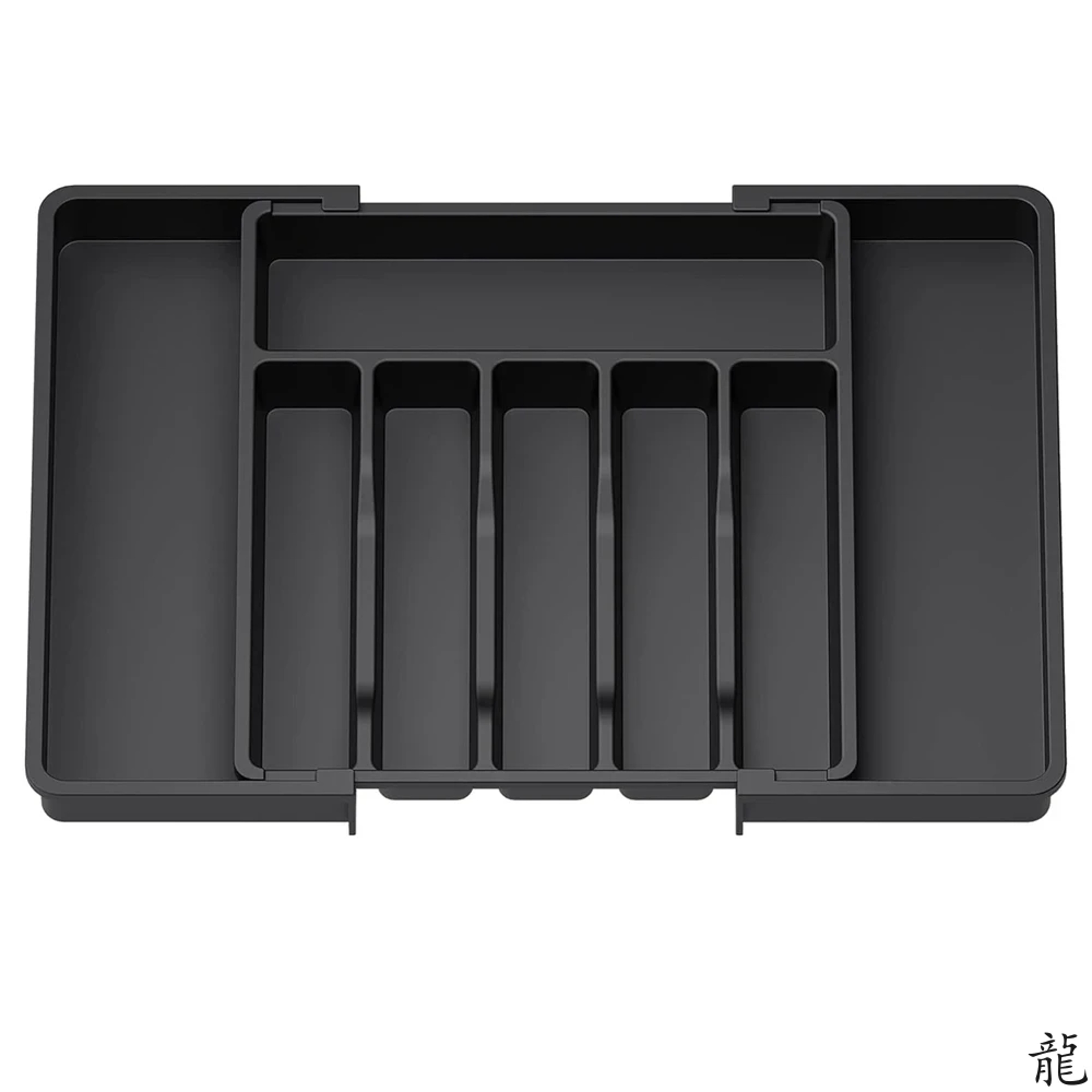Expandable Silverware Drawer Organizer Adjustable Plastic Utensil Tray – view 6
