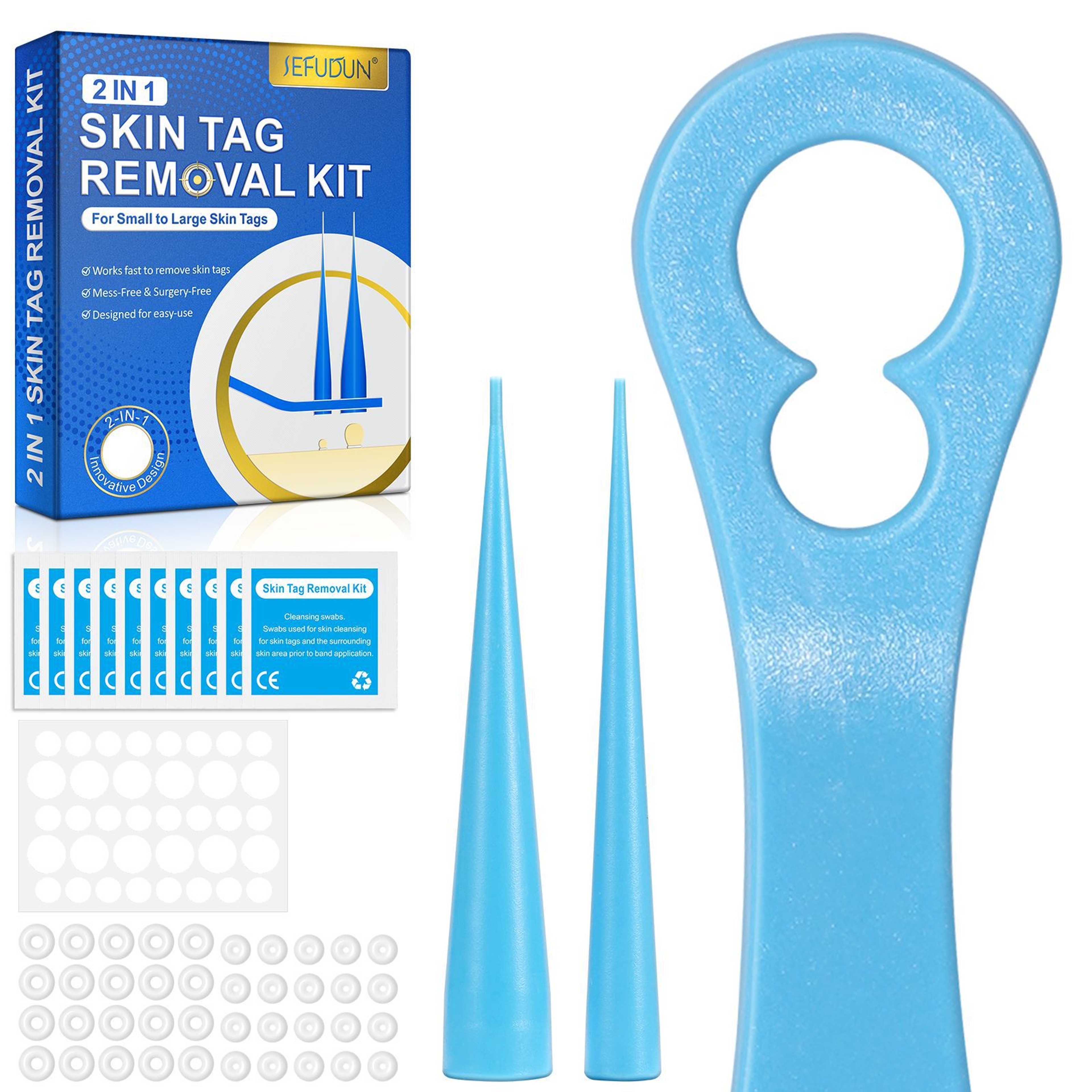 Skin Tag Removal Tool with Plastic Design and Manual Operation – view 5