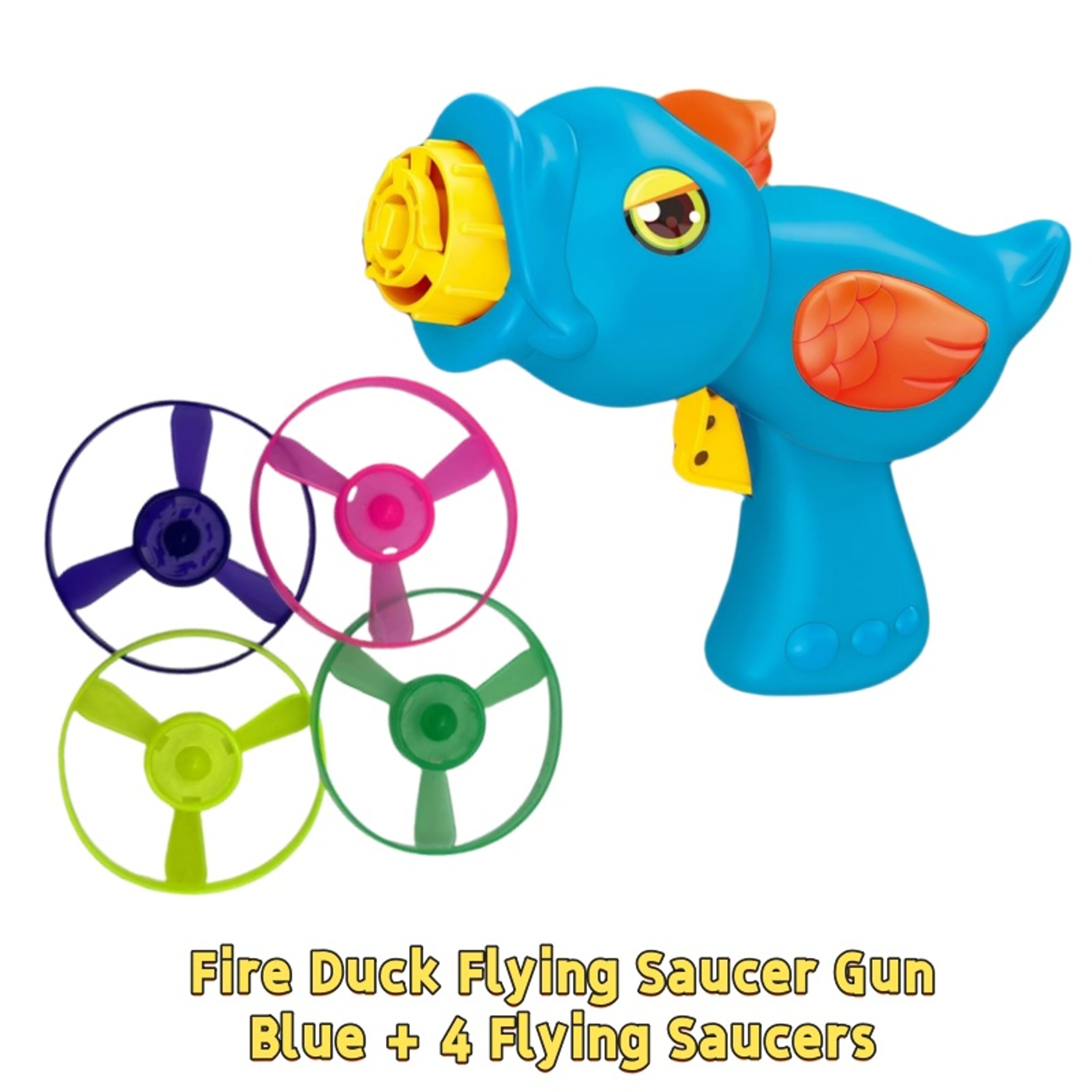 Pack Flying Disc Shooters for Kids – Twist Launch Indoor Outdoor Playset – view 3