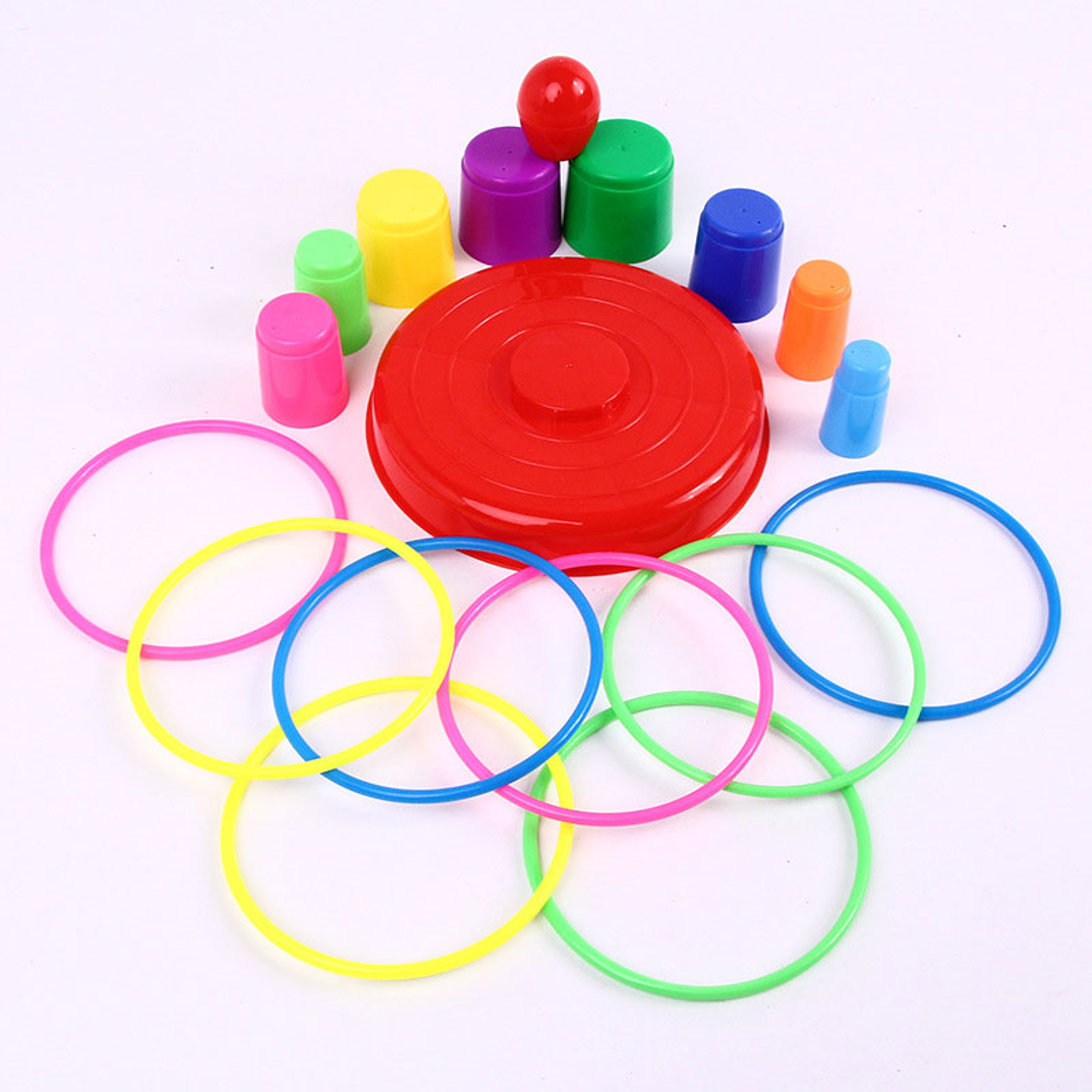 Kids Ring Toss Game Outdoor Stacking and Throwing Activity Toy – view 5