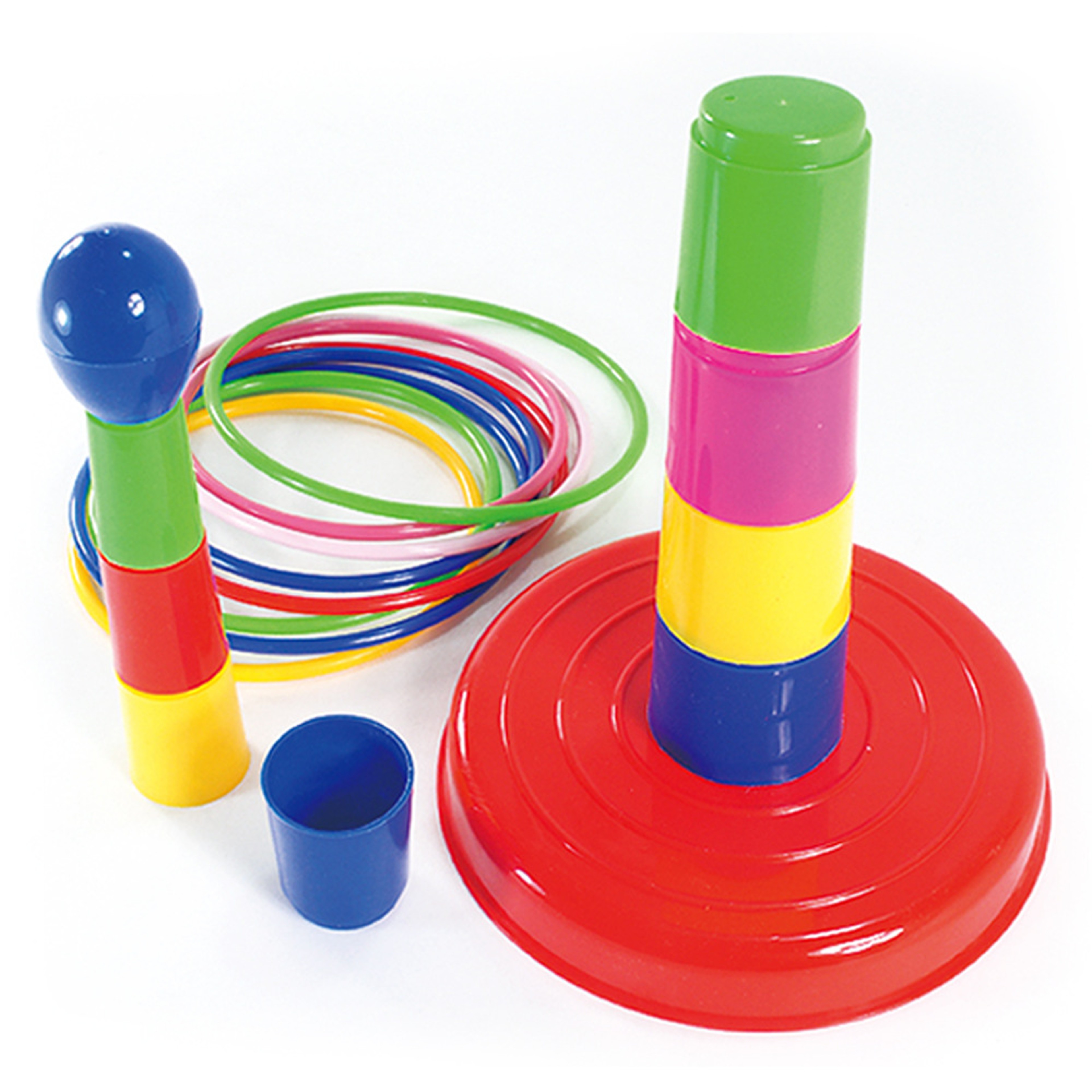 Kids Ring Toss Game Outdoor Stacking and Throwing Activity Toy – view 4