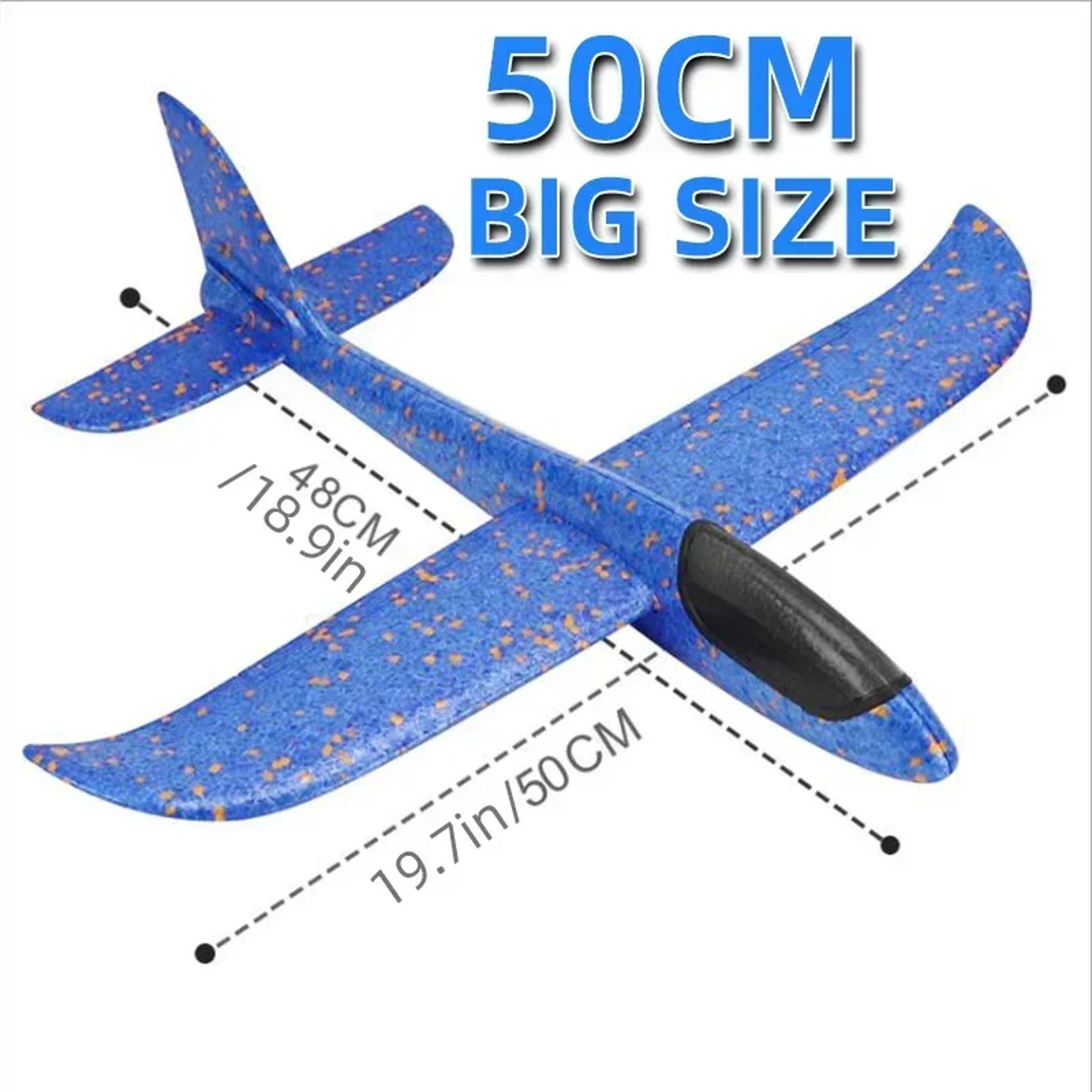 Foam Glider Airplane Hand-Throw Outdoor Flying Toy for Kids – view 1