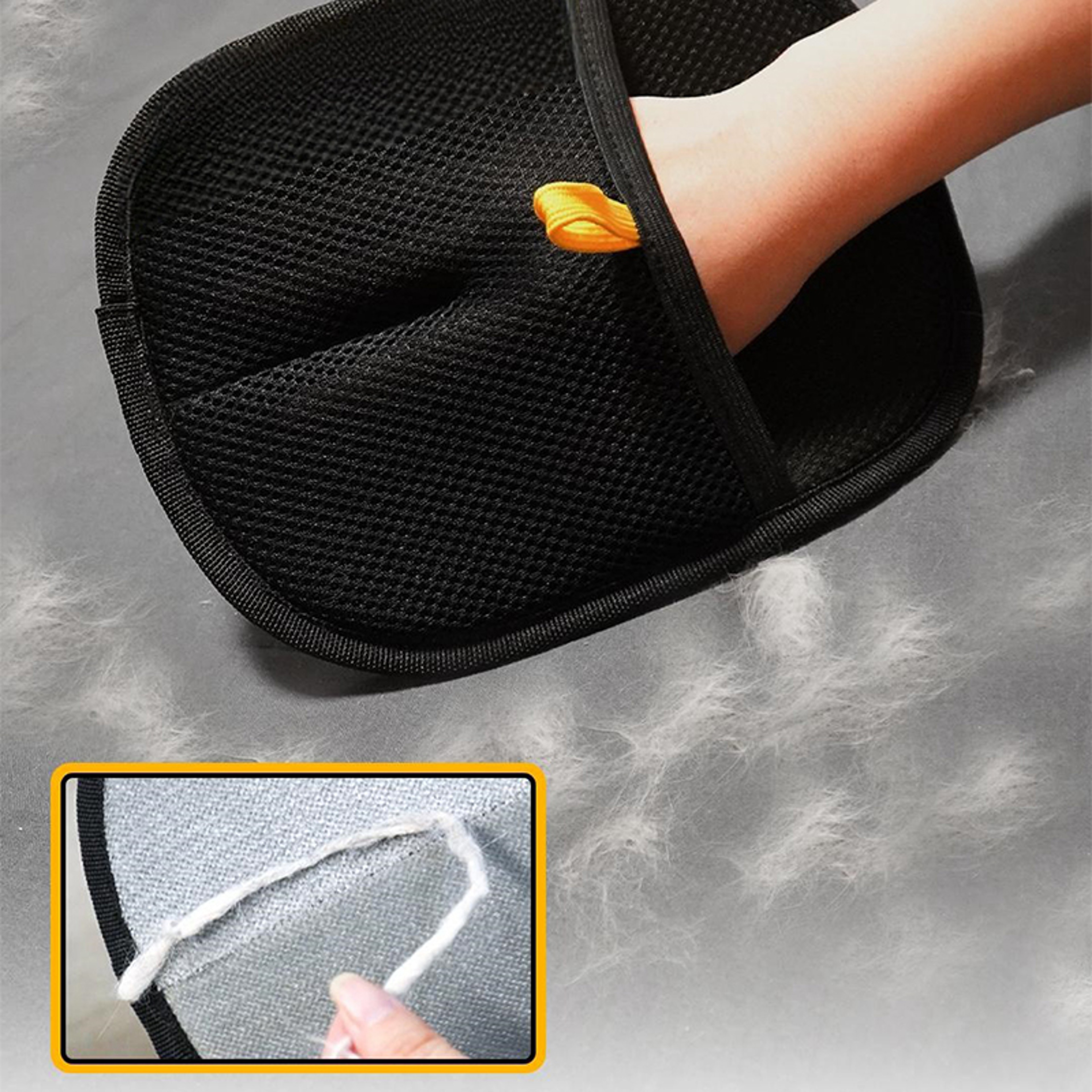 DoubleSided Pet Hair Cleaning And Collection Glove For Grooming 4