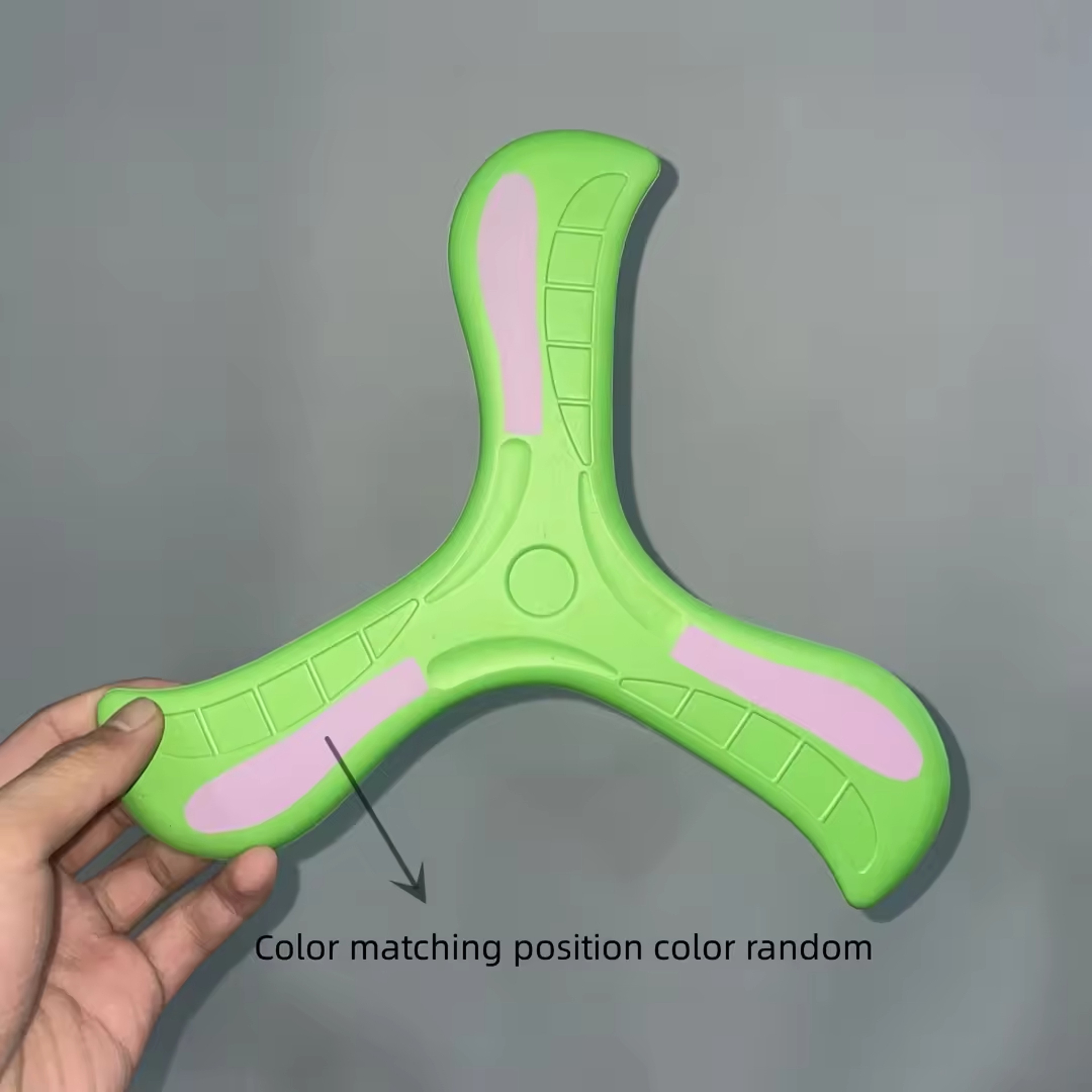 Soft Three-Leaf Boomerang Flying Disc for Kids Outdoor Play – view 3