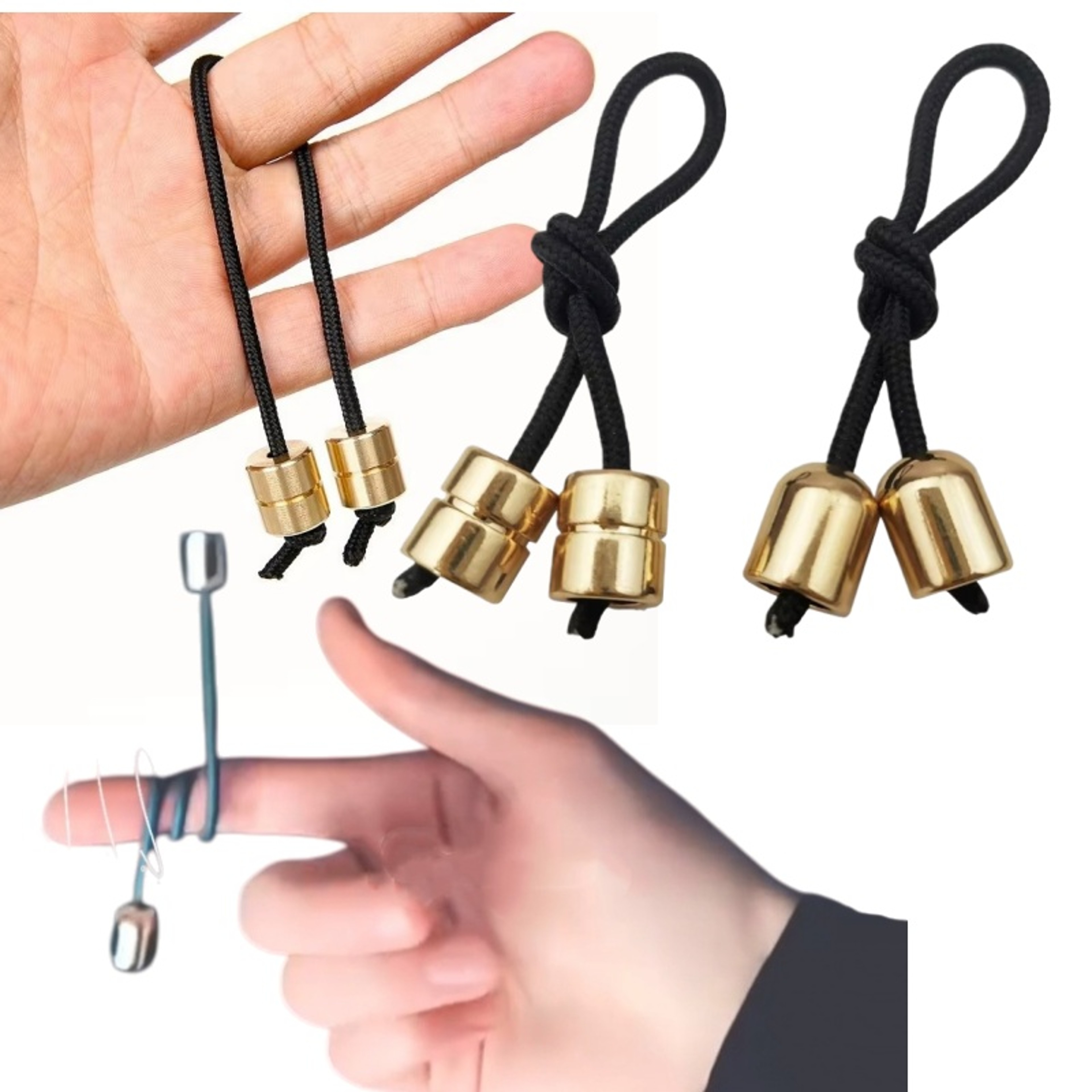 Metal Begleri Worry Beads Fidget Toy for Finger Skill Practice – view 2