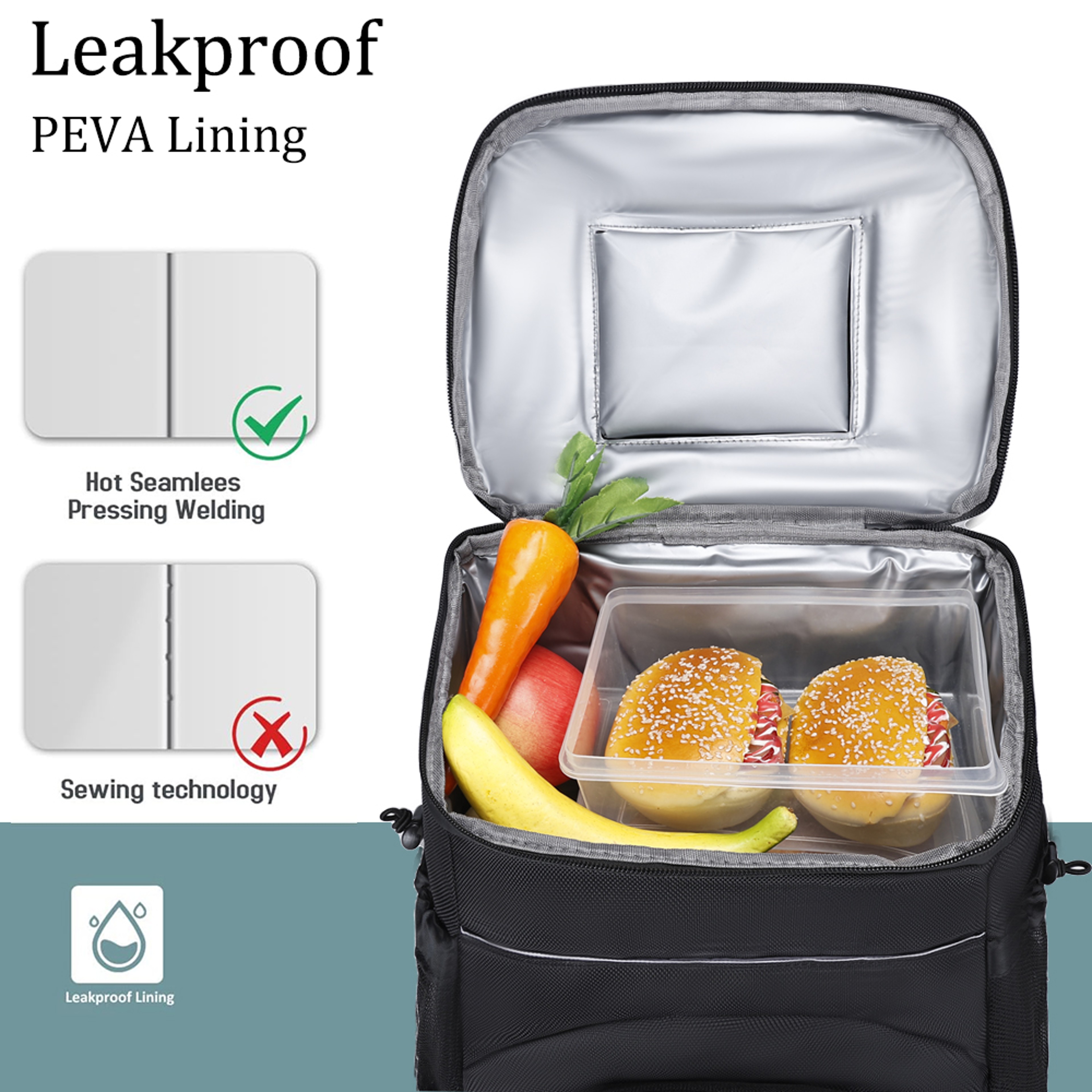Insulated Cooler Backpack With Waterproof Design And Adjustable Straps 2