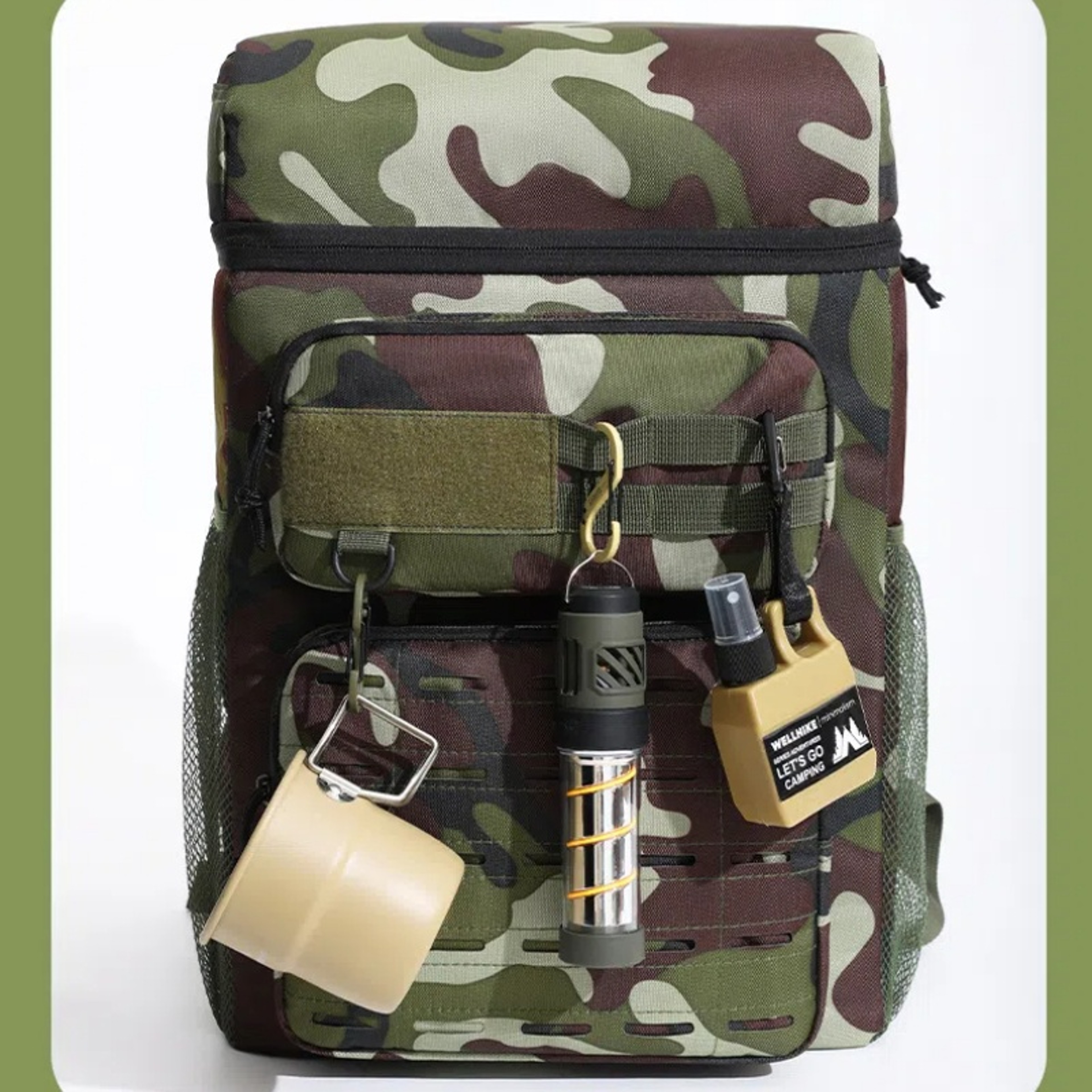 Insulated Cooler Backpack LeakProof Thermal Picnic Bag For Outdoor Travel 2