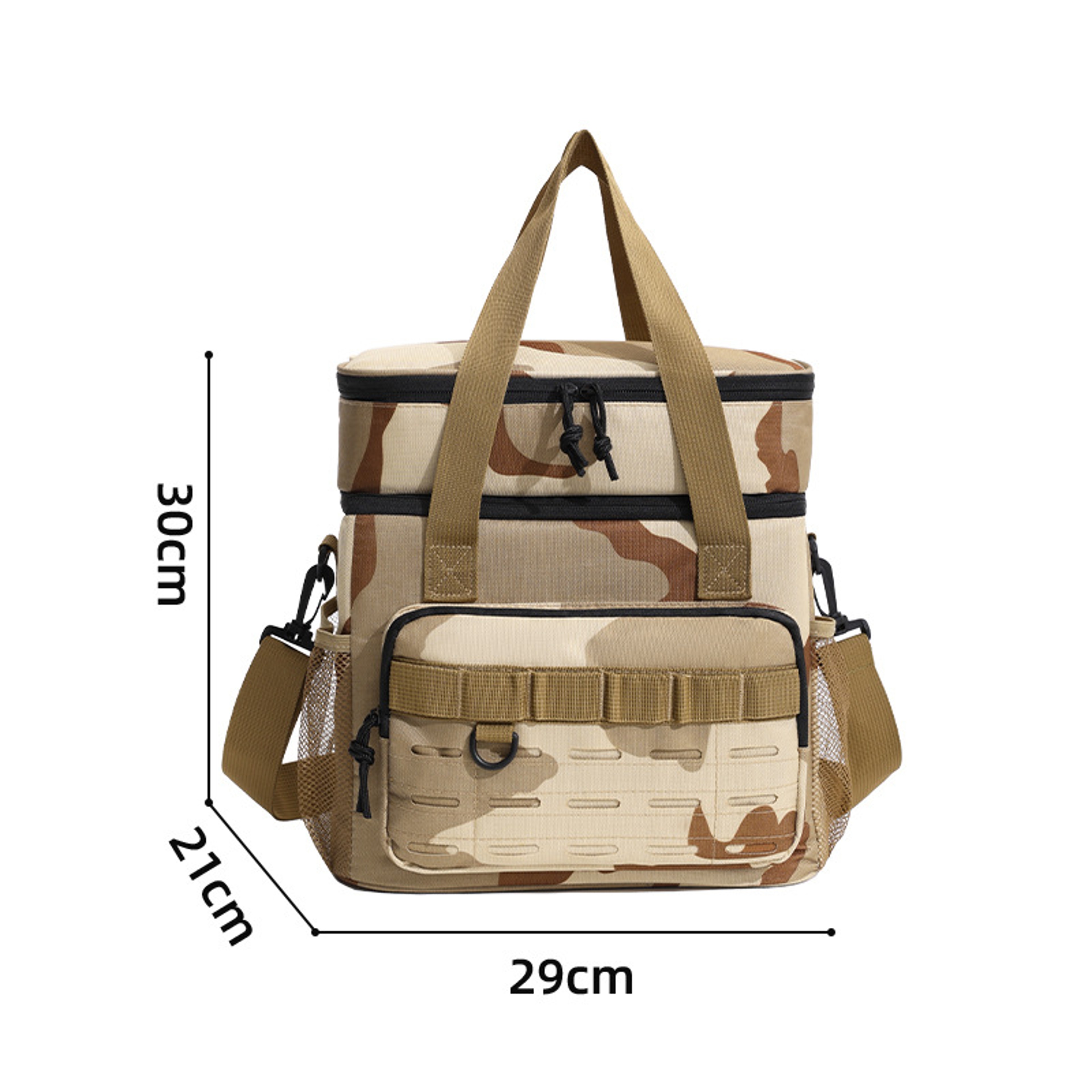 Insulated Cooler Backpack LeakProof Thermal Picnic Bag For Outdoor Travel 7