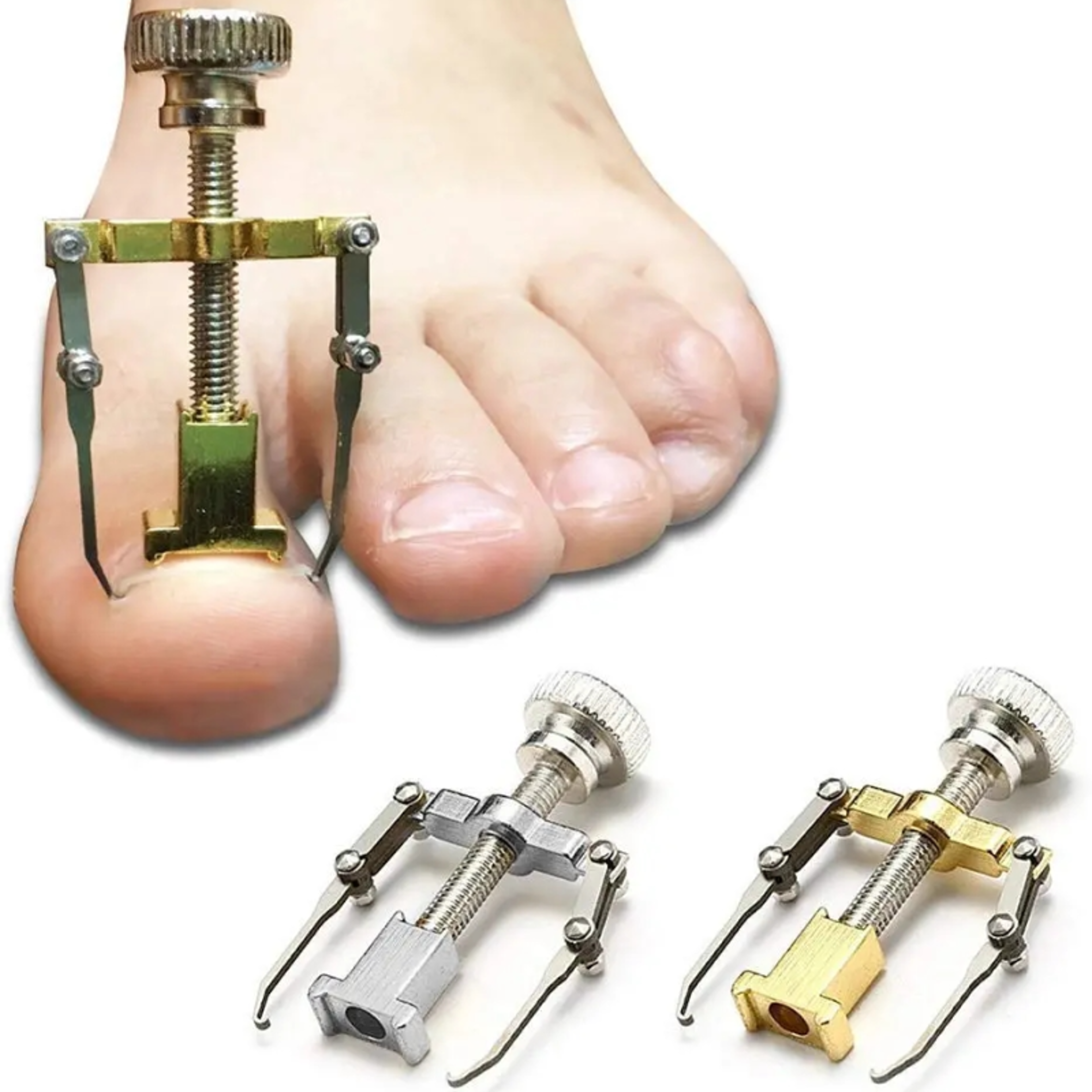 Stainless Steel Toenail Correction Bracket For Toe Nail Care 0