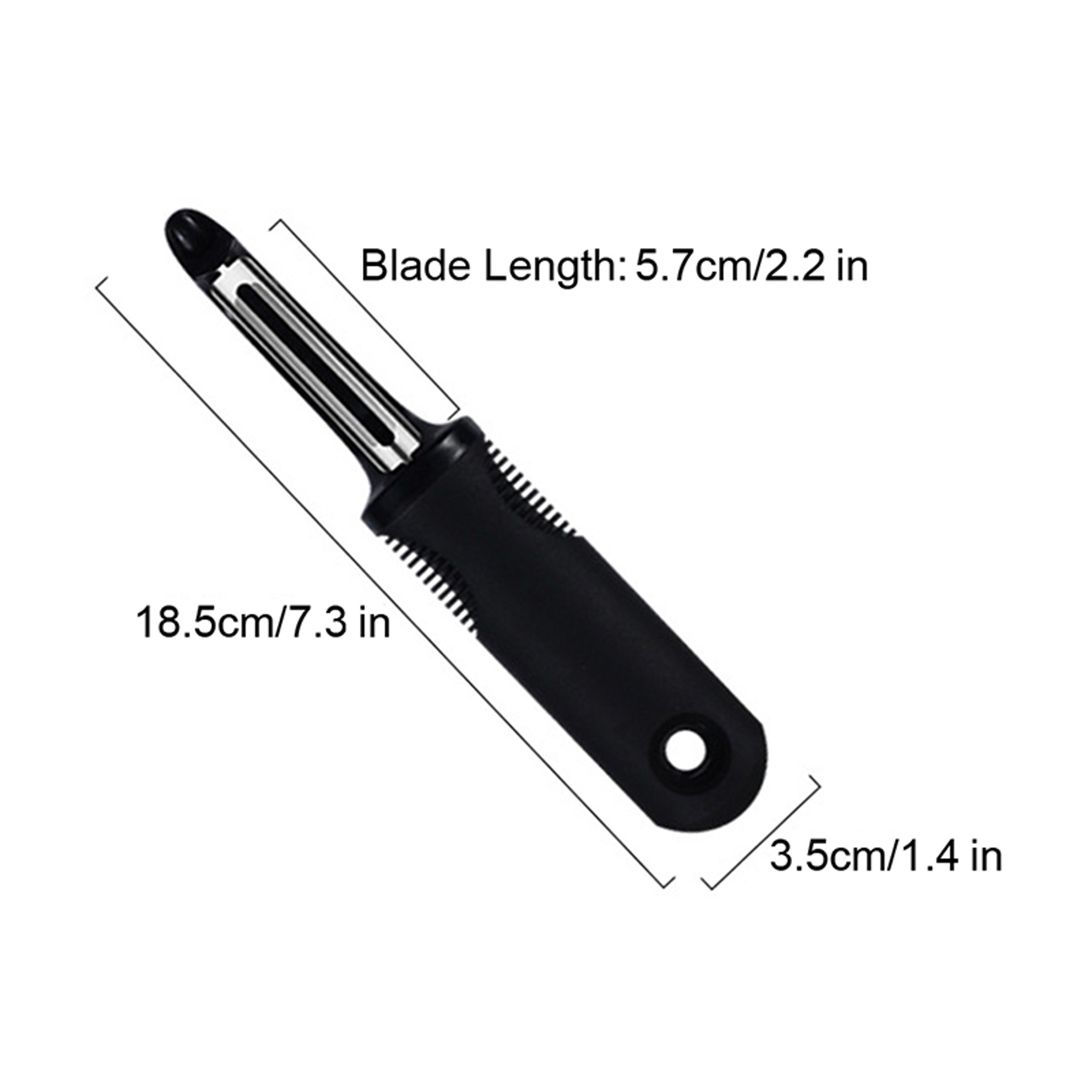Stainless Steel Swivel Vegetable Peeler for Potatoes Apples and Carrots – view 6