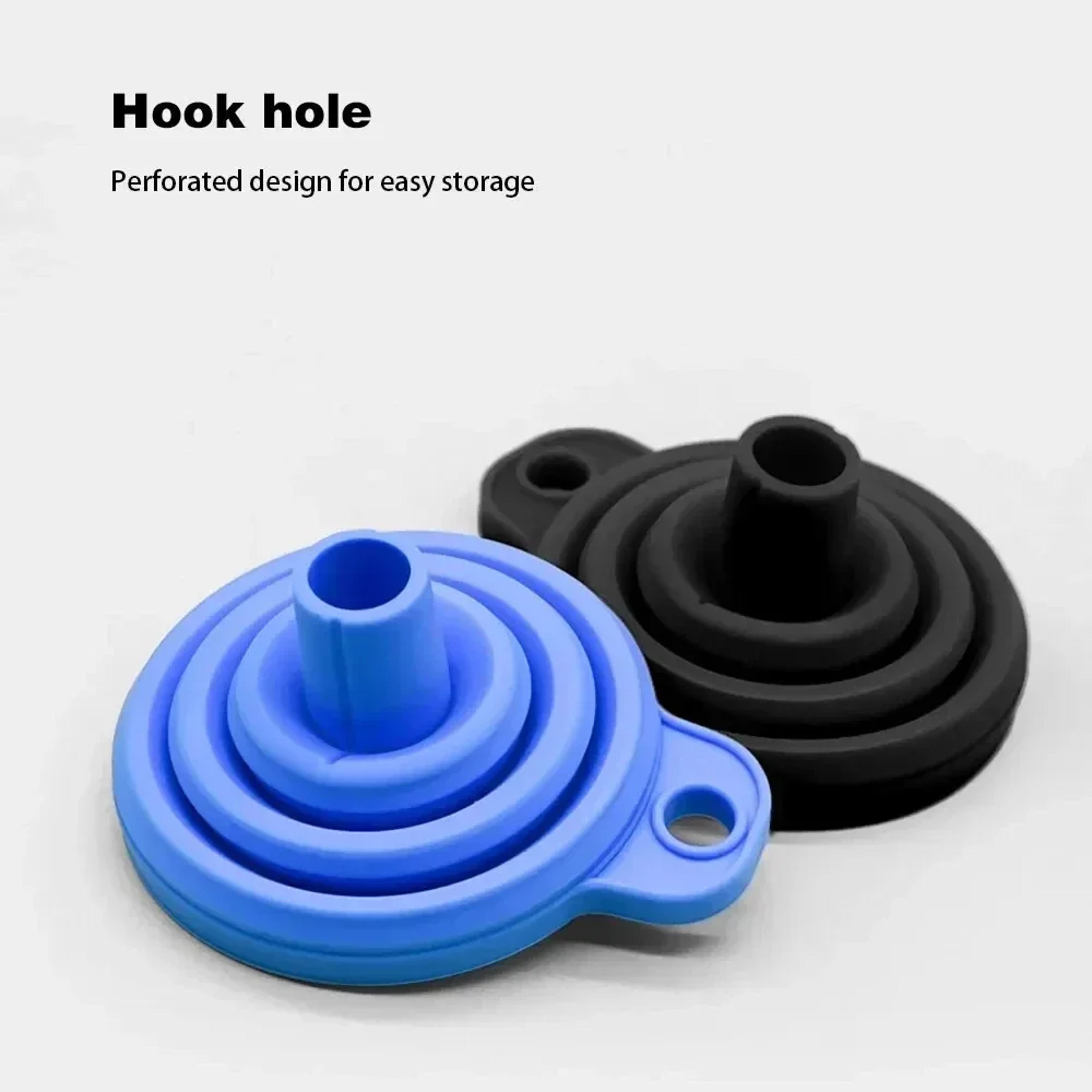 Universal Foldable Silicone Car Engine Oil Funnel For Fluid Changes 5