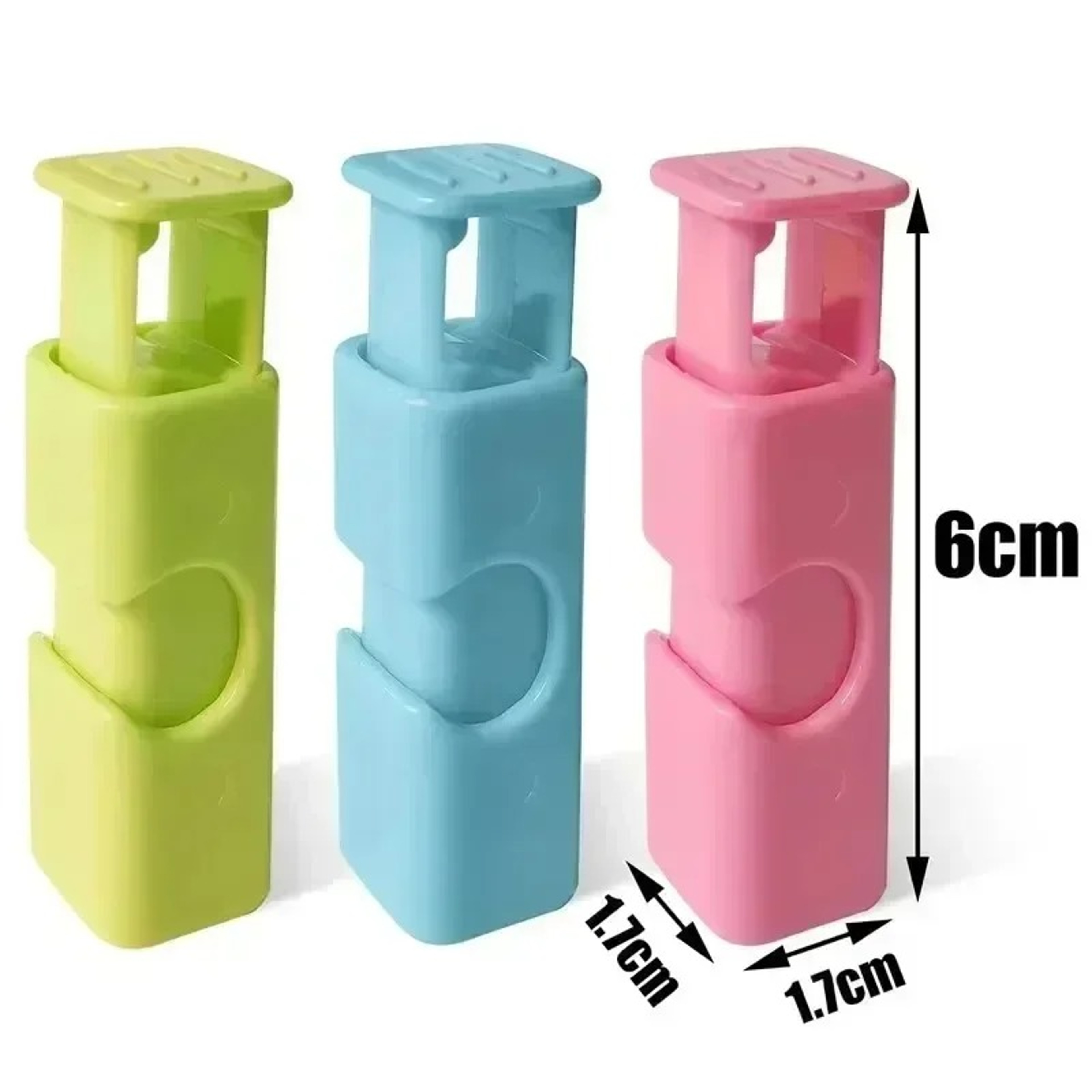 Piece Reusable Plastic Bread Bag Clips With Spring Closure For Food Storage 4