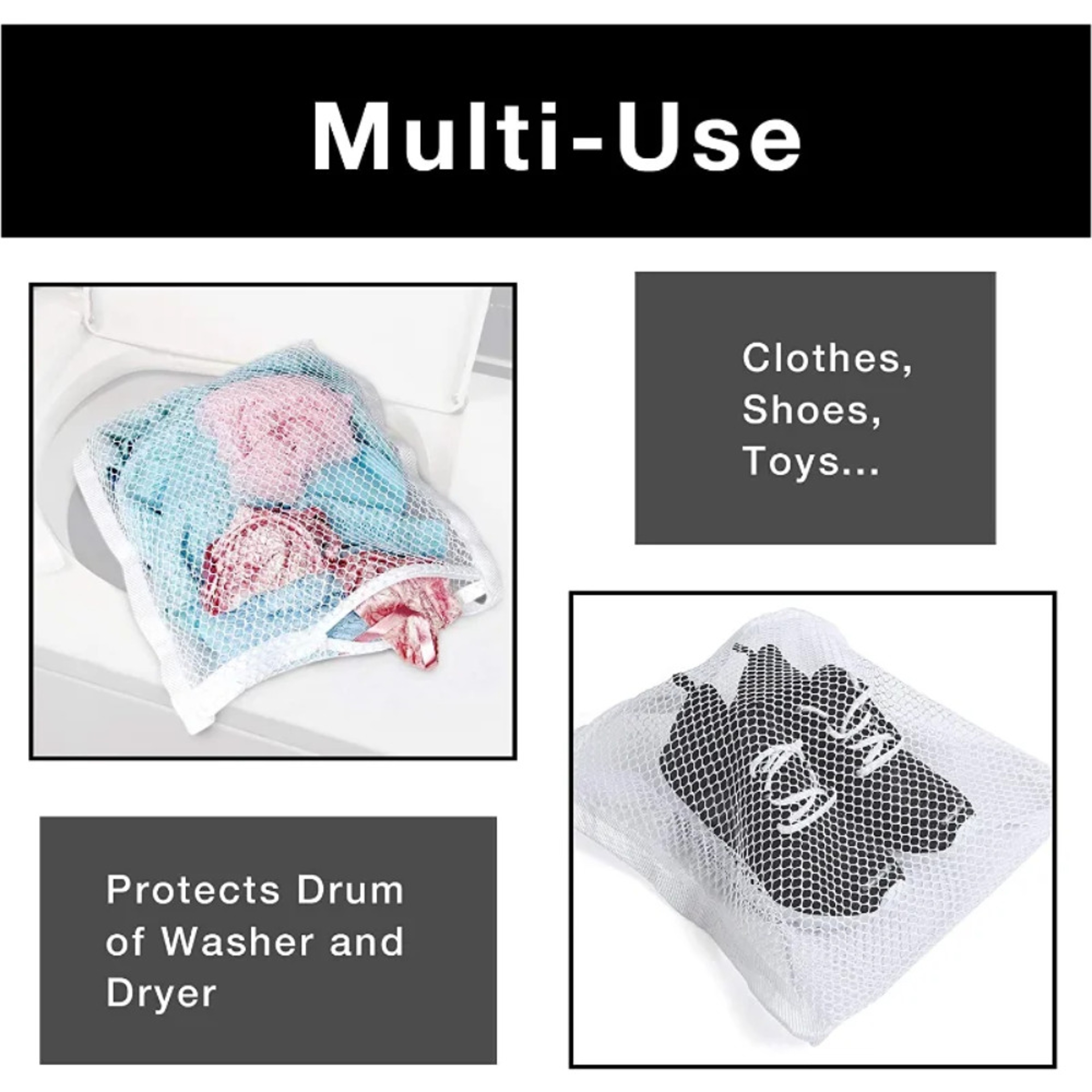 Sneaker Dryer Bag with Elastic Straps Polyester Dryer Door Shoe Holder – view 6