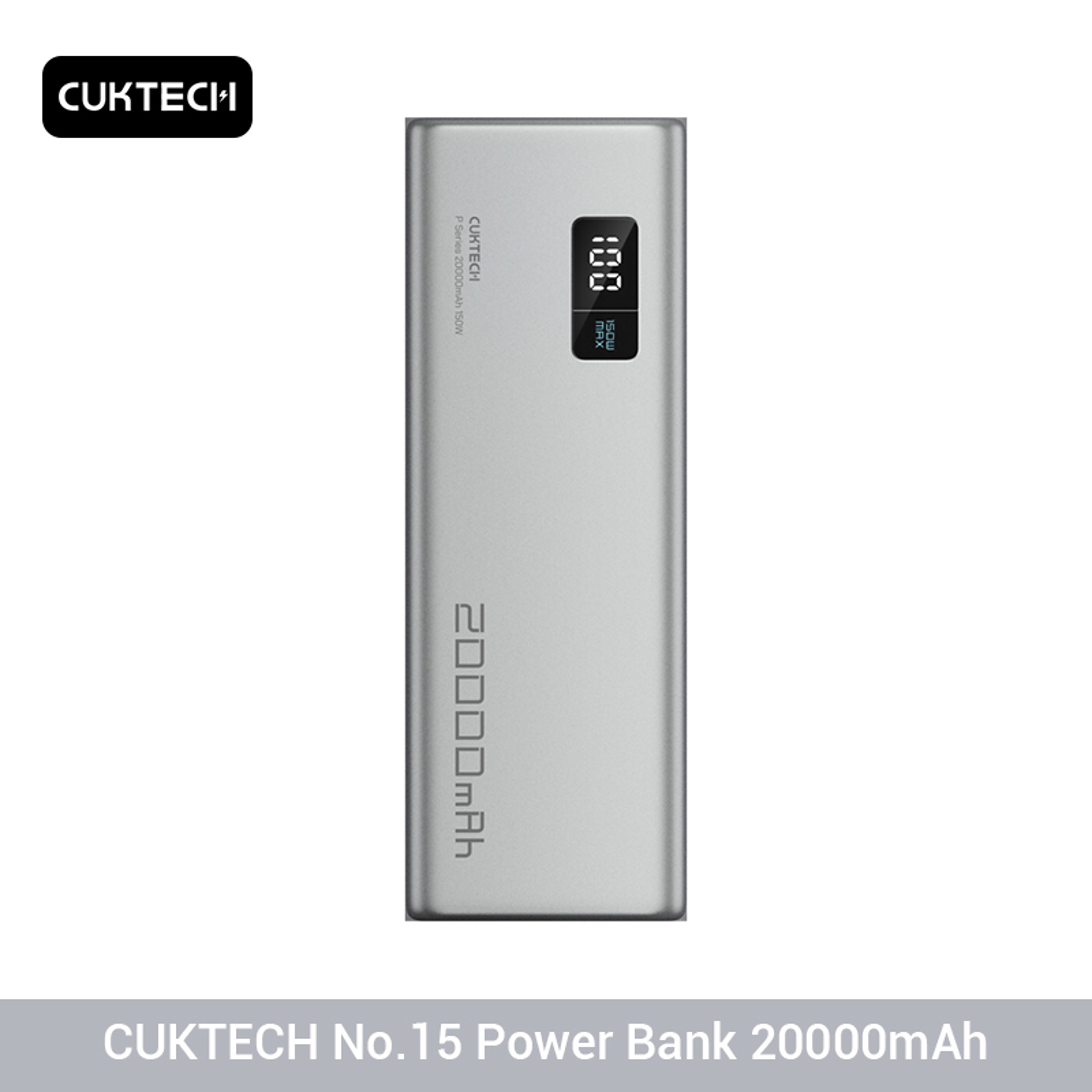 Portable Power Bank with Digital Display and 120W Max Output – view 1