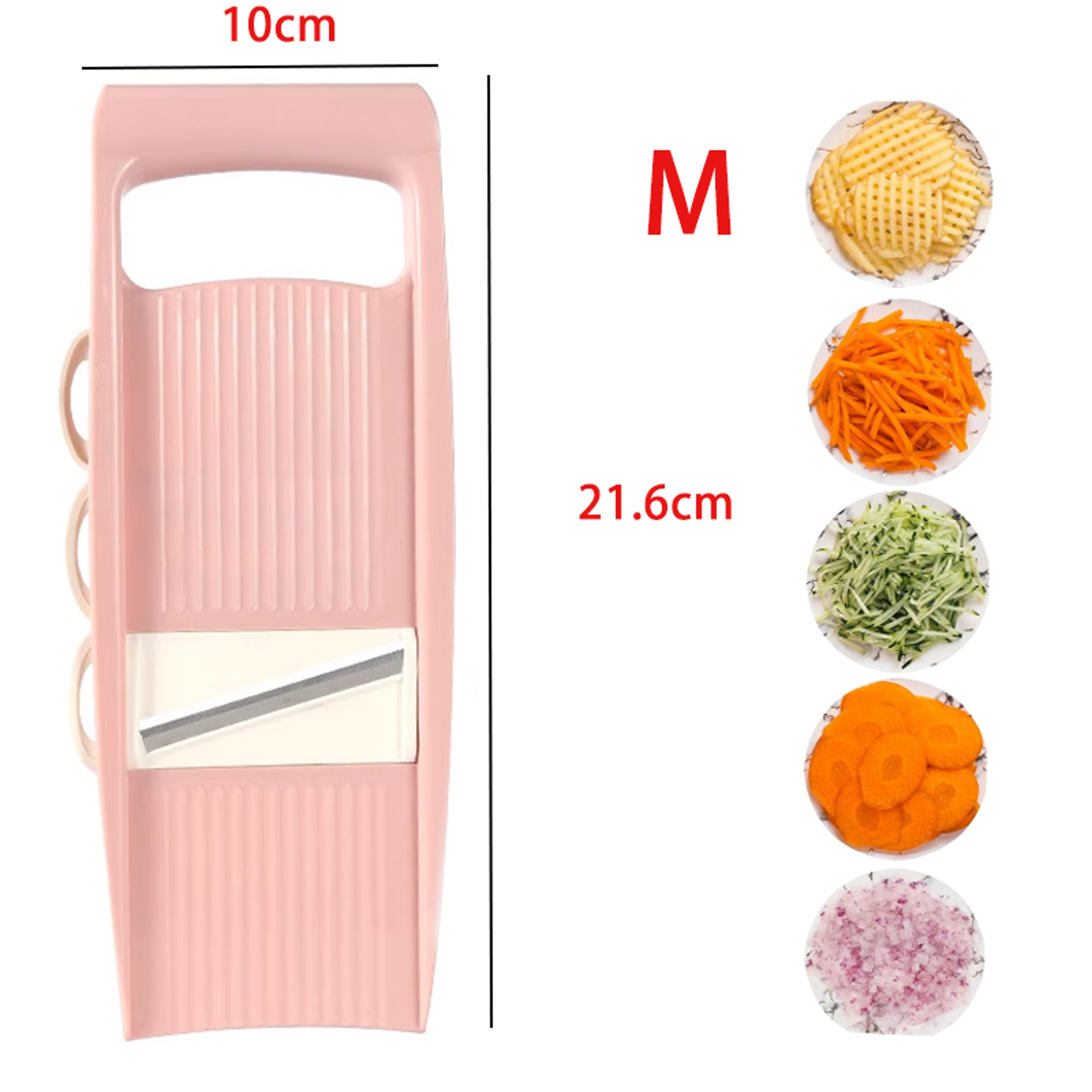 Multifunctional Manual Vegetable Slicer And Grater With Stainless Steel Blades 7