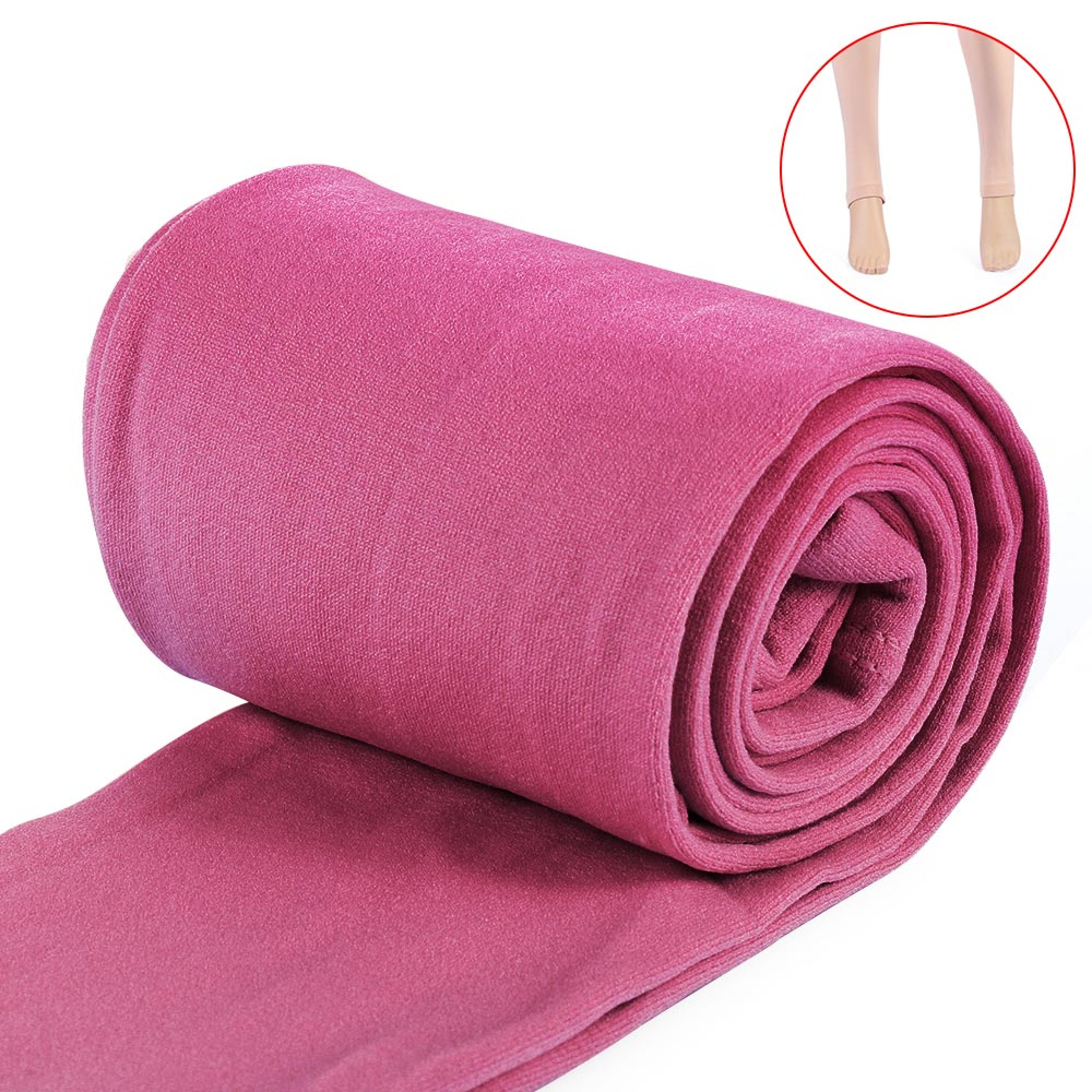 Womens Thermal Leggings With Fluff Lining And Seamless Stretch Fit 18