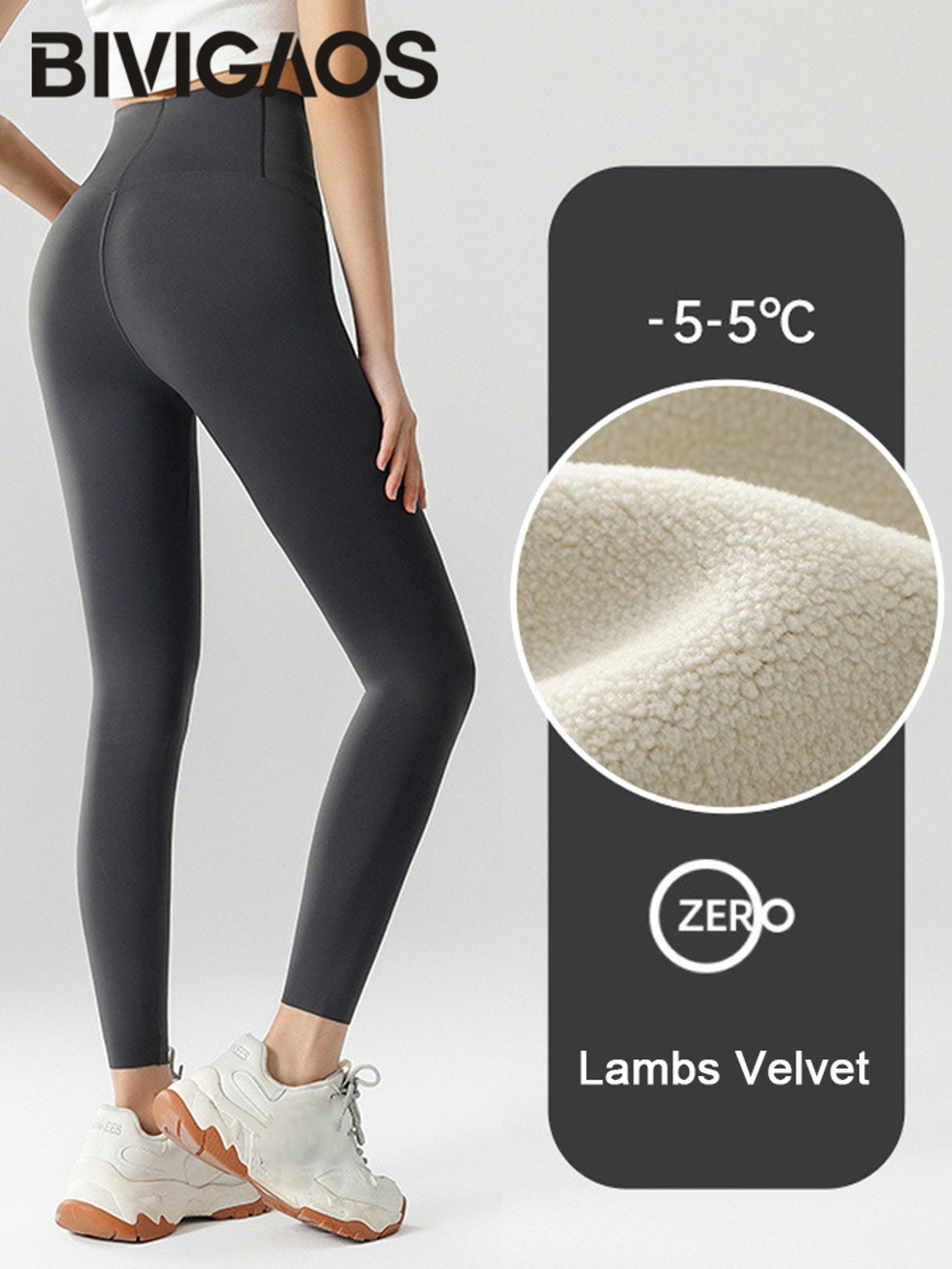 High Waisted Seamless Leggings For Women With Stretch Knit Fabric 10