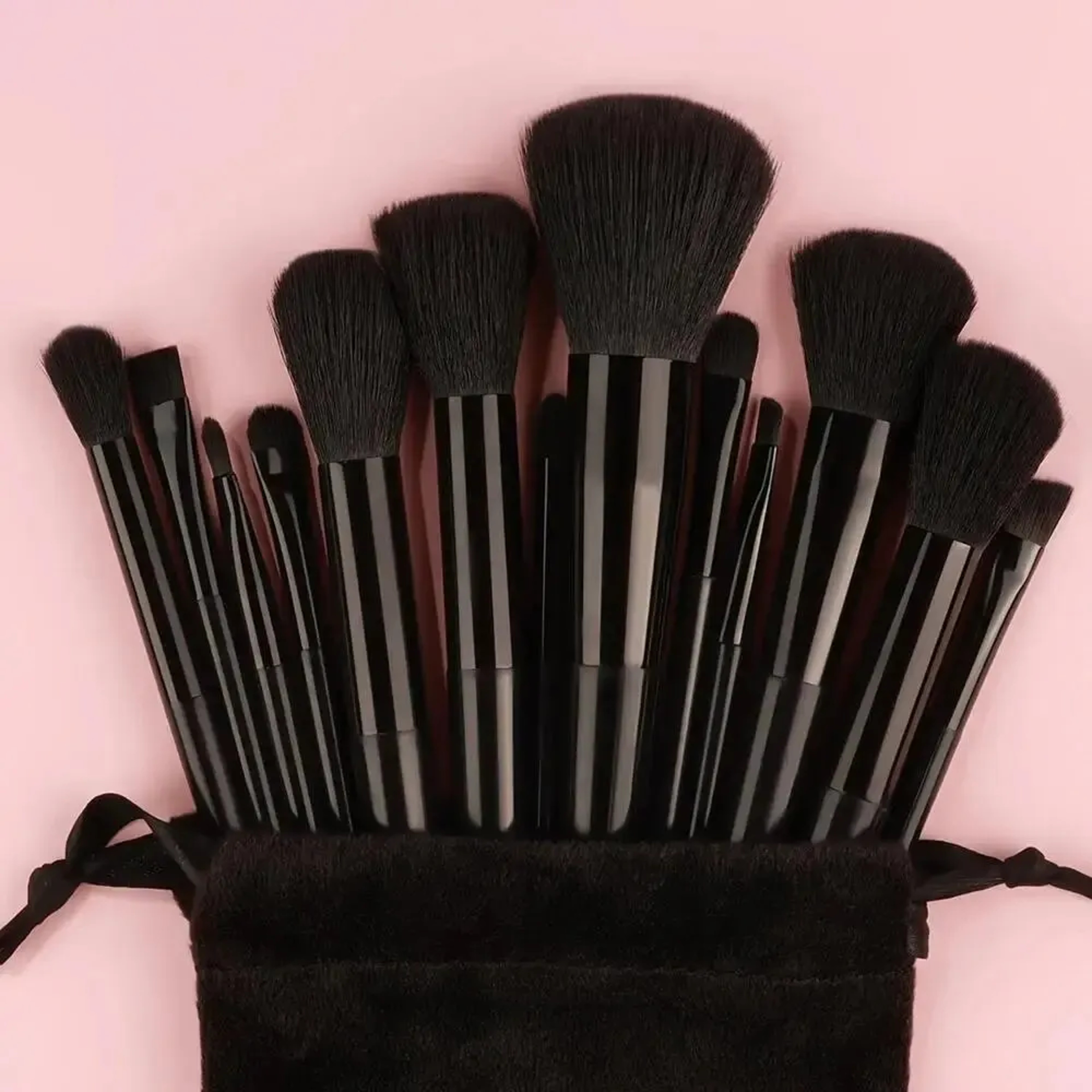 Professional Makeup Brush Set With Soft Fluffy Bristles For Foundation Powder And Eyeshadow 15