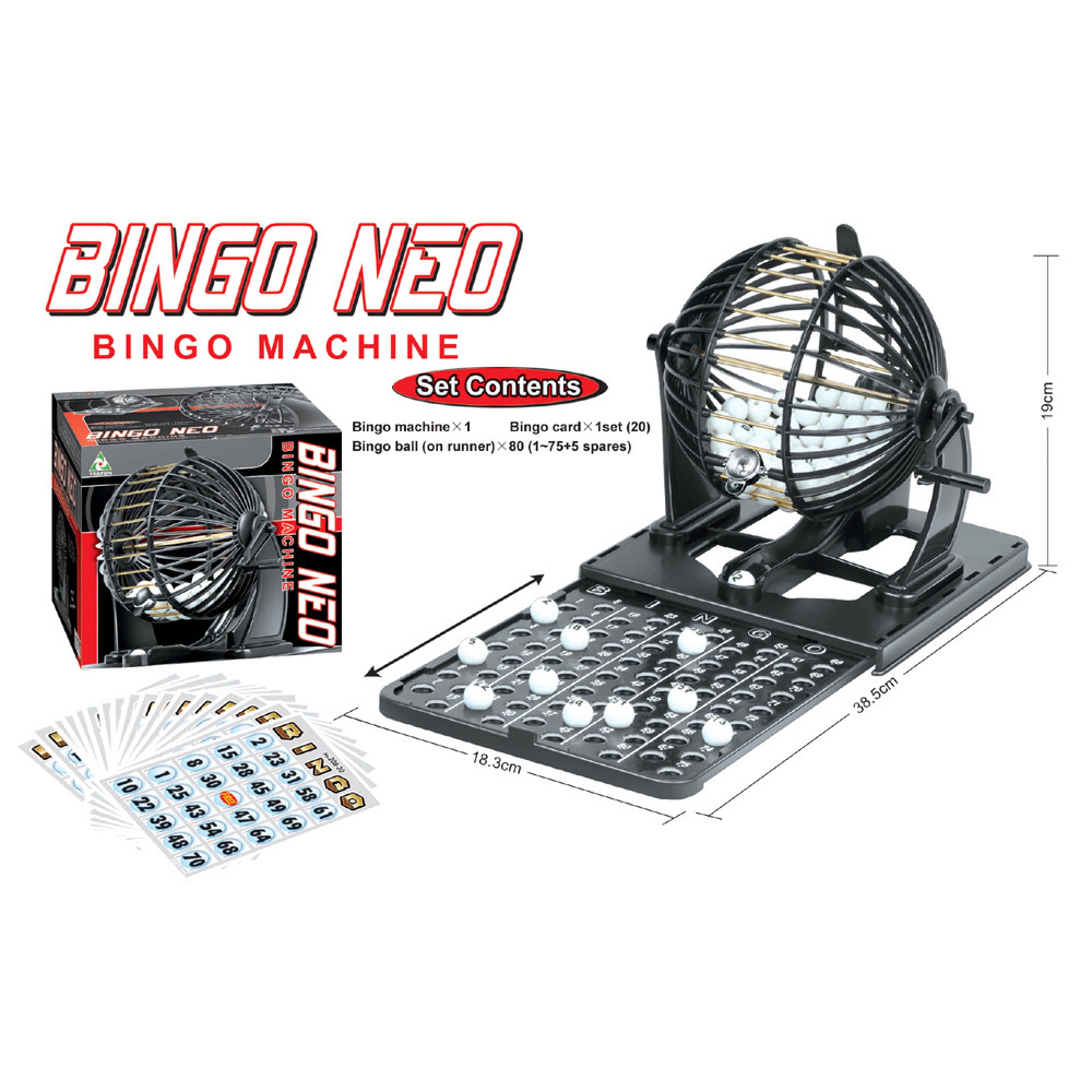 Bingo Lottery Machine Cage for Family Game Nights and Parties – view 5