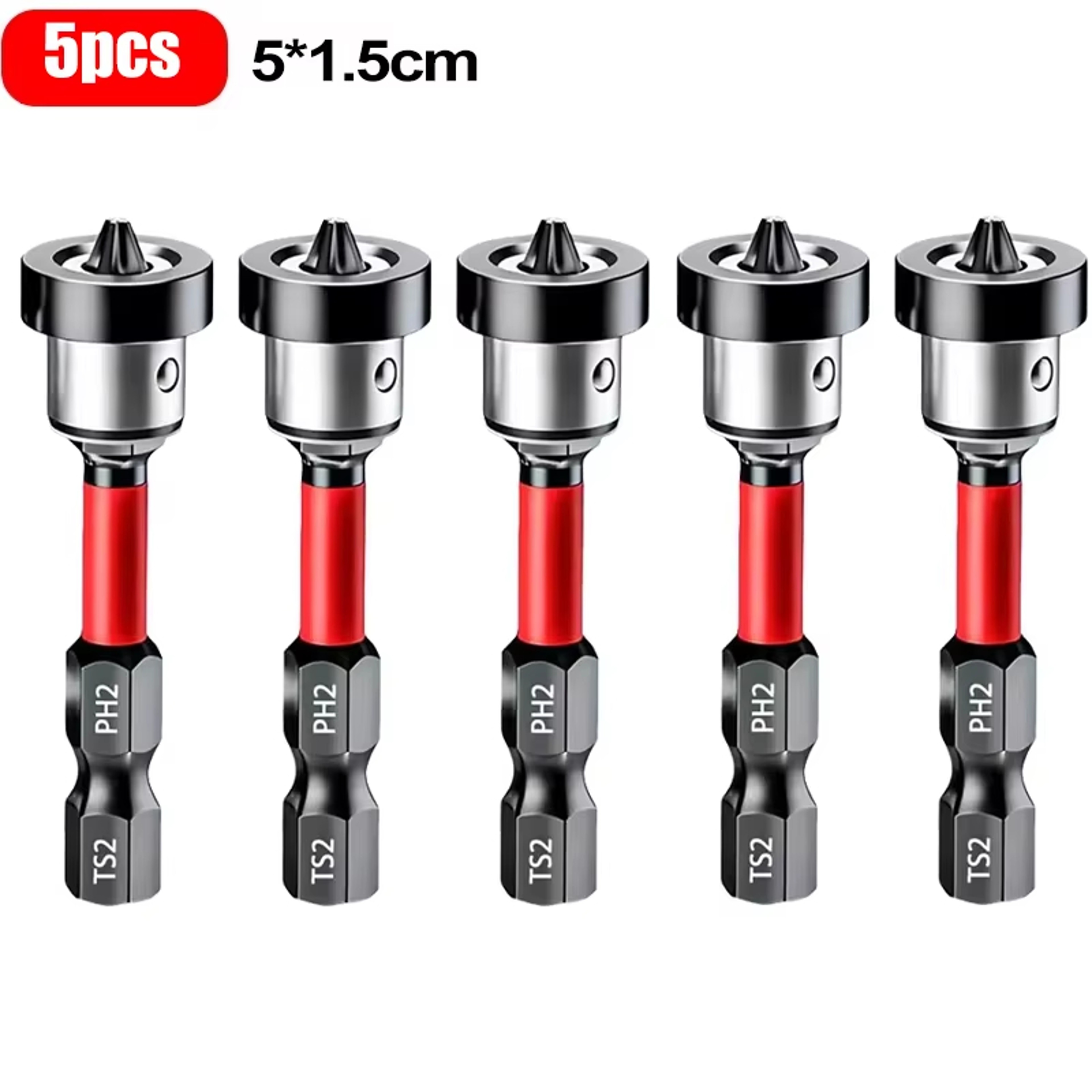 Magnetic Drywall Screwdriver Bit With S2 Alloy Steel Positioning Head 8