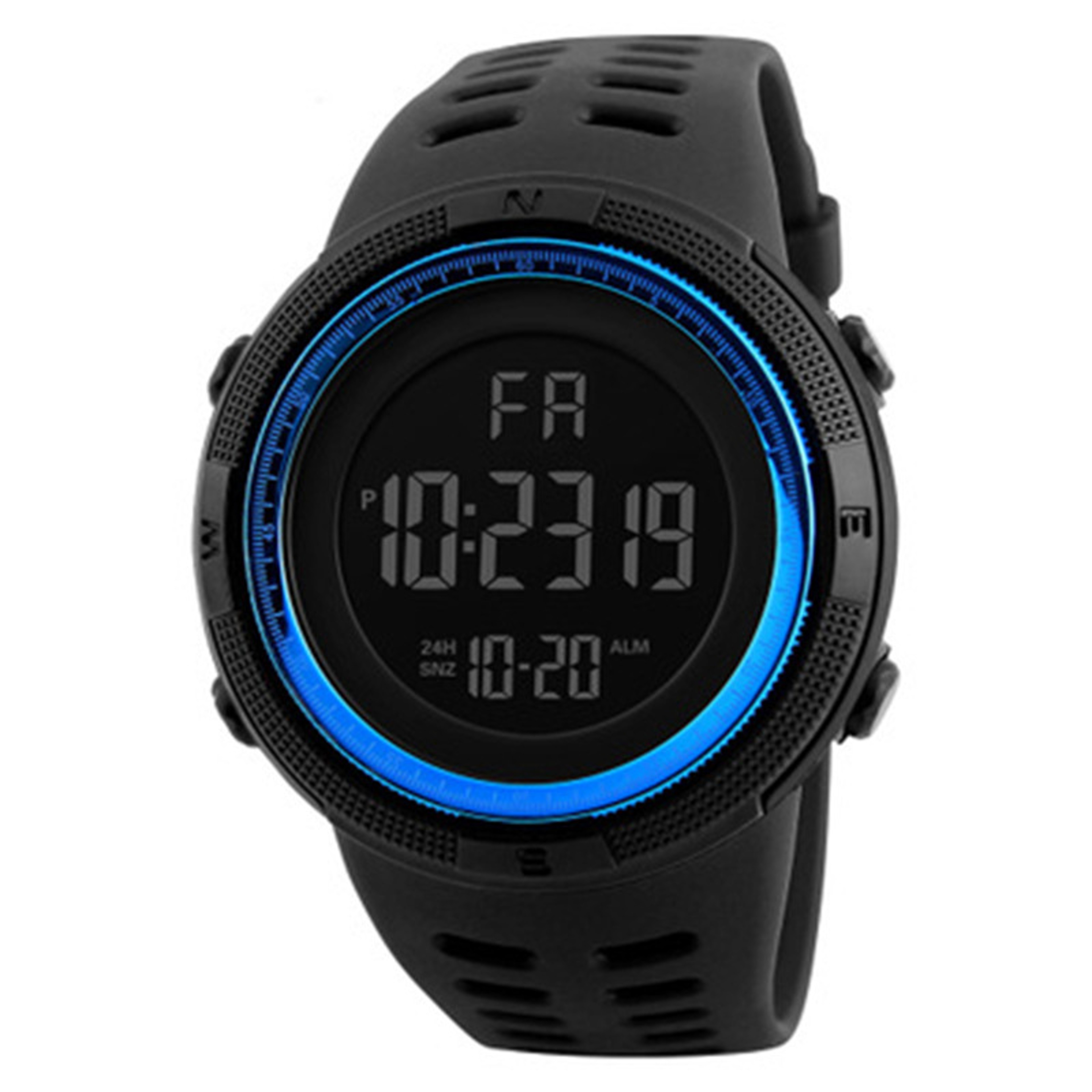 Men's Military Digital Sports Watch with LED Backlight and Alarm – view 3