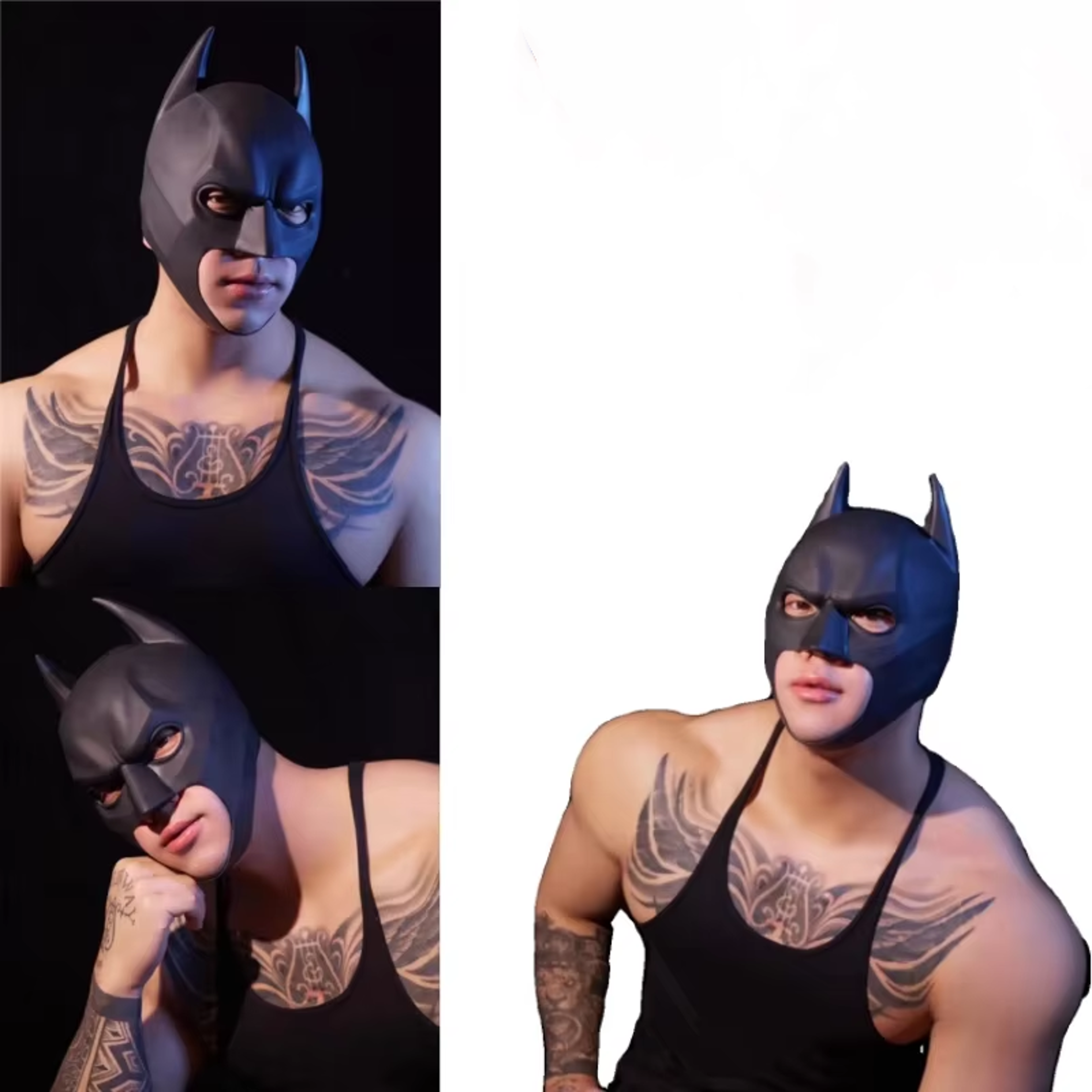 Adult Latex Bat Mask For Halloween Cosplay Masquerade And Carnival Costumes 4
