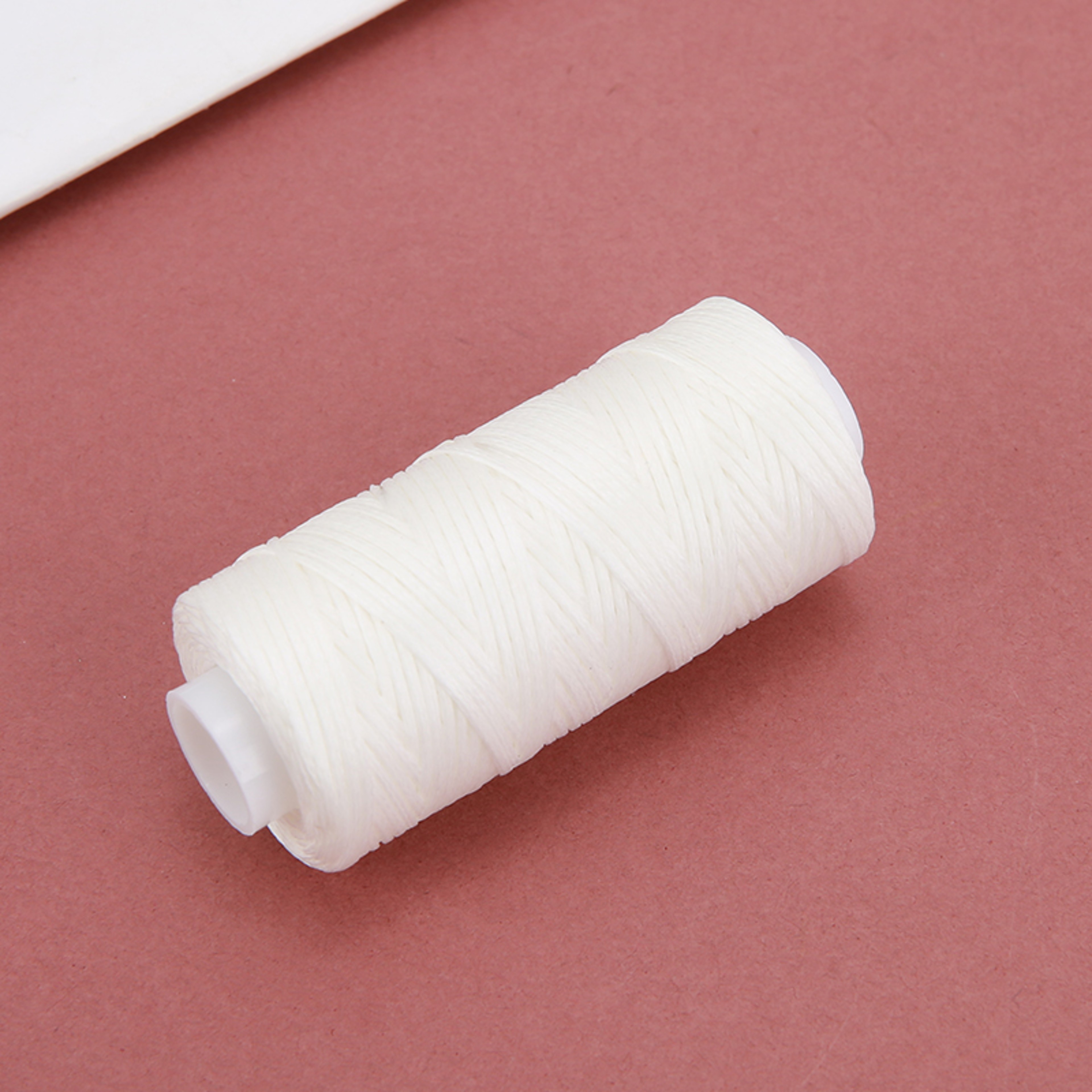 0.8mm Flat Waxed Polyester Thread for Leather Sewing and DIY Crafts – view 8