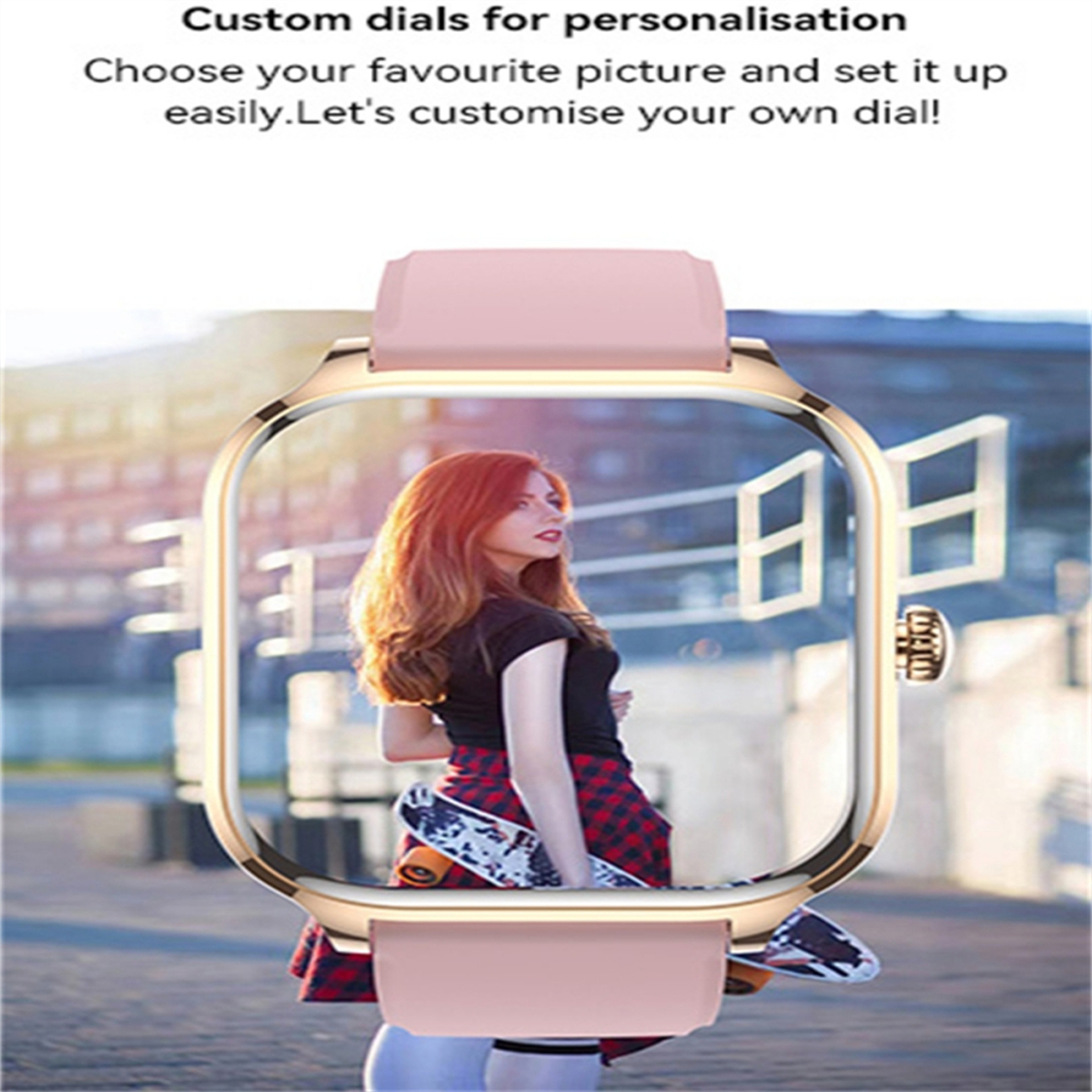 2.01-Inch HD Touchscreen Smartwatch with Bluetooth Calling and Fitness Tracking – view 4