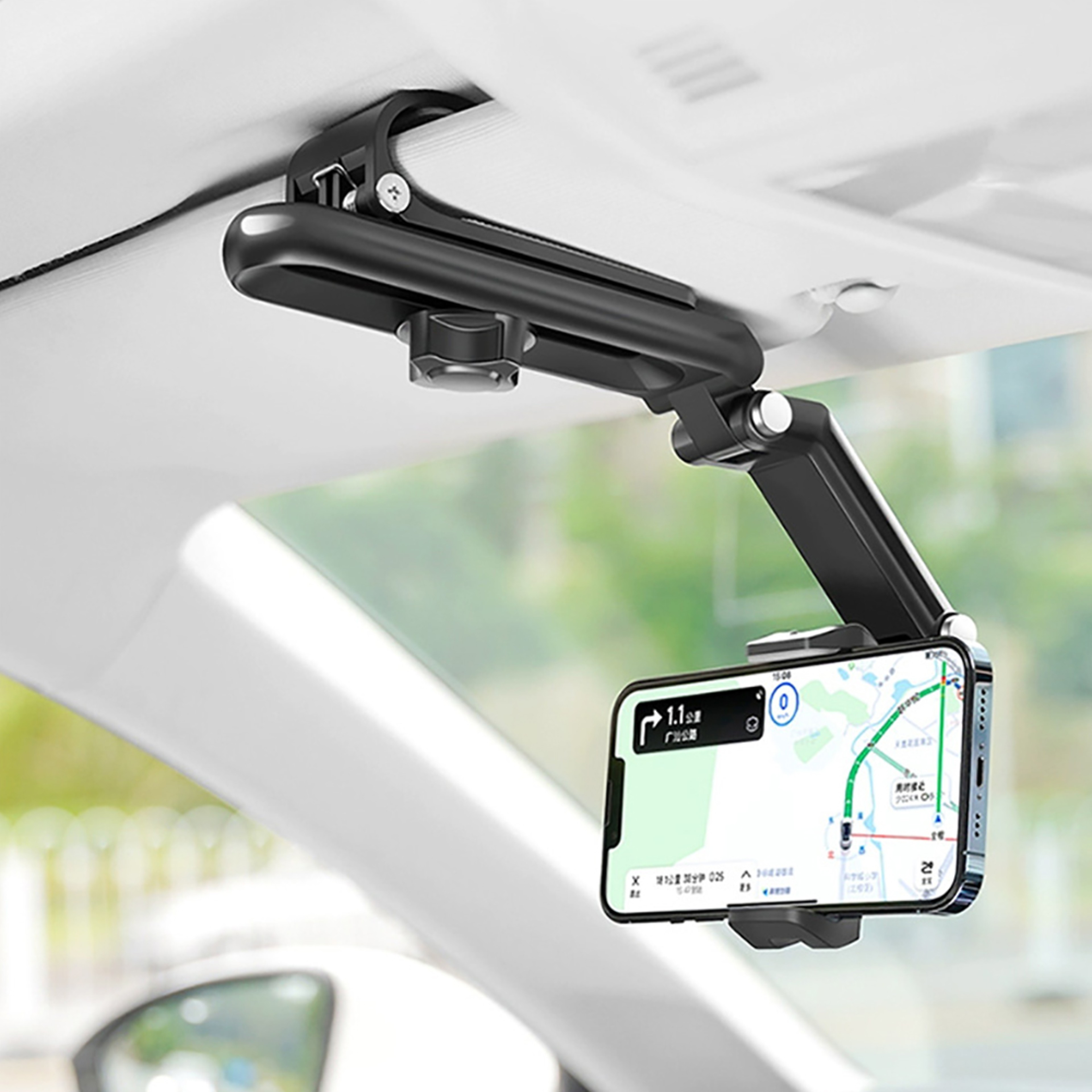Multifunctional and Adjustable Car Phone Holder