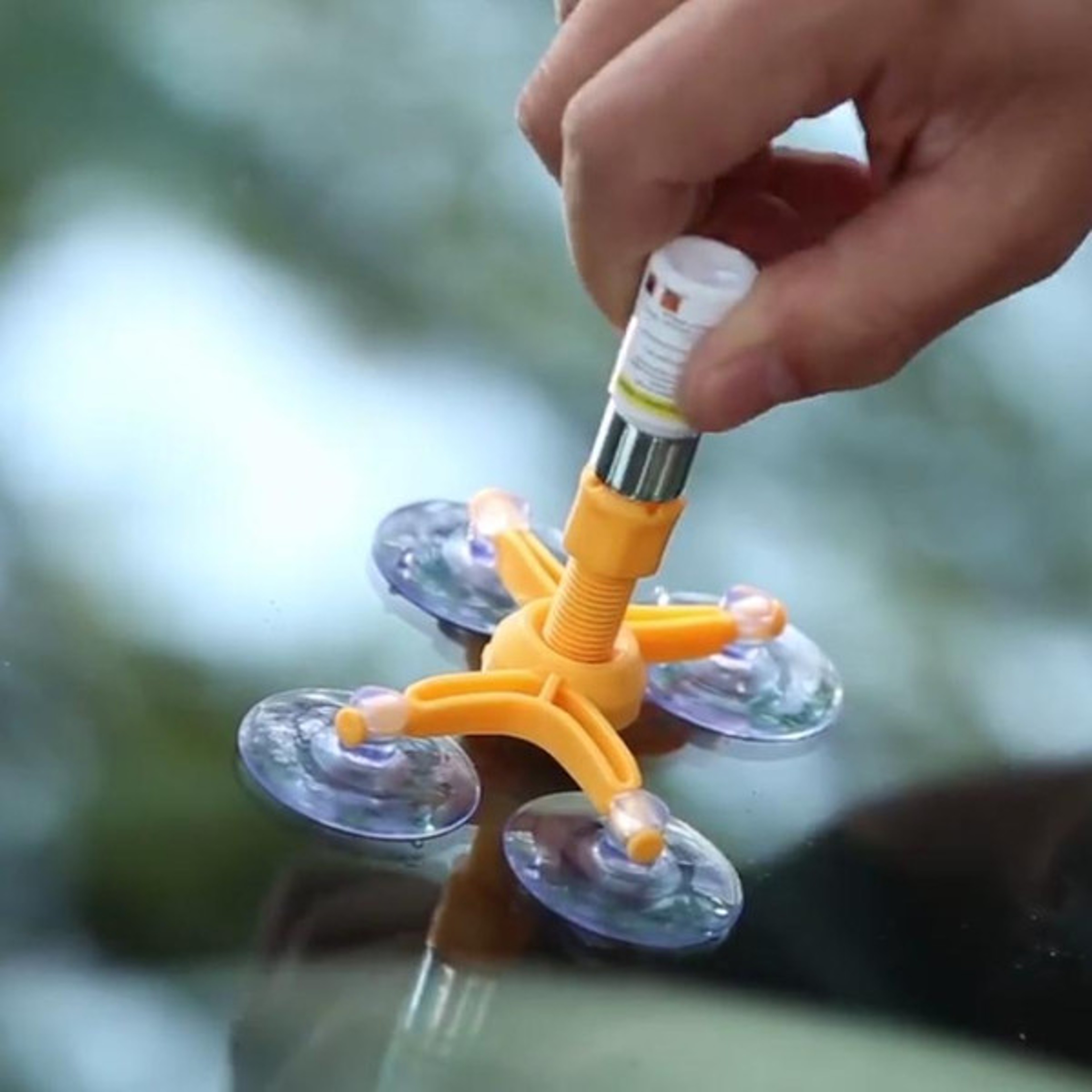 DIY Cracked Glass Repair Kit  Best Windshield  Window Fixer