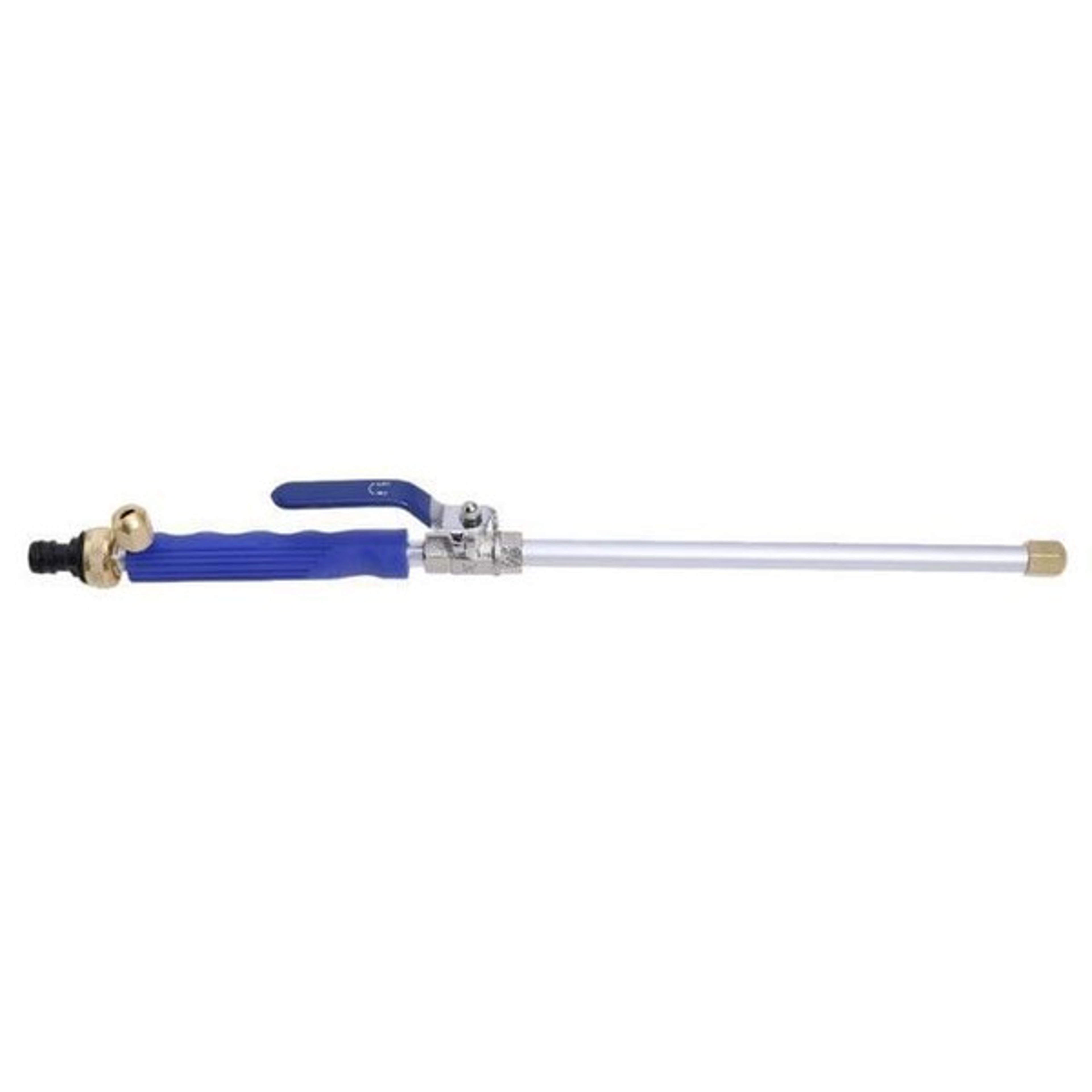 Hydro Jet High Pressure Power Washer - Stainless Steel, Flexible Nozzle, Easy Install for Efficient Cleaning Blue
