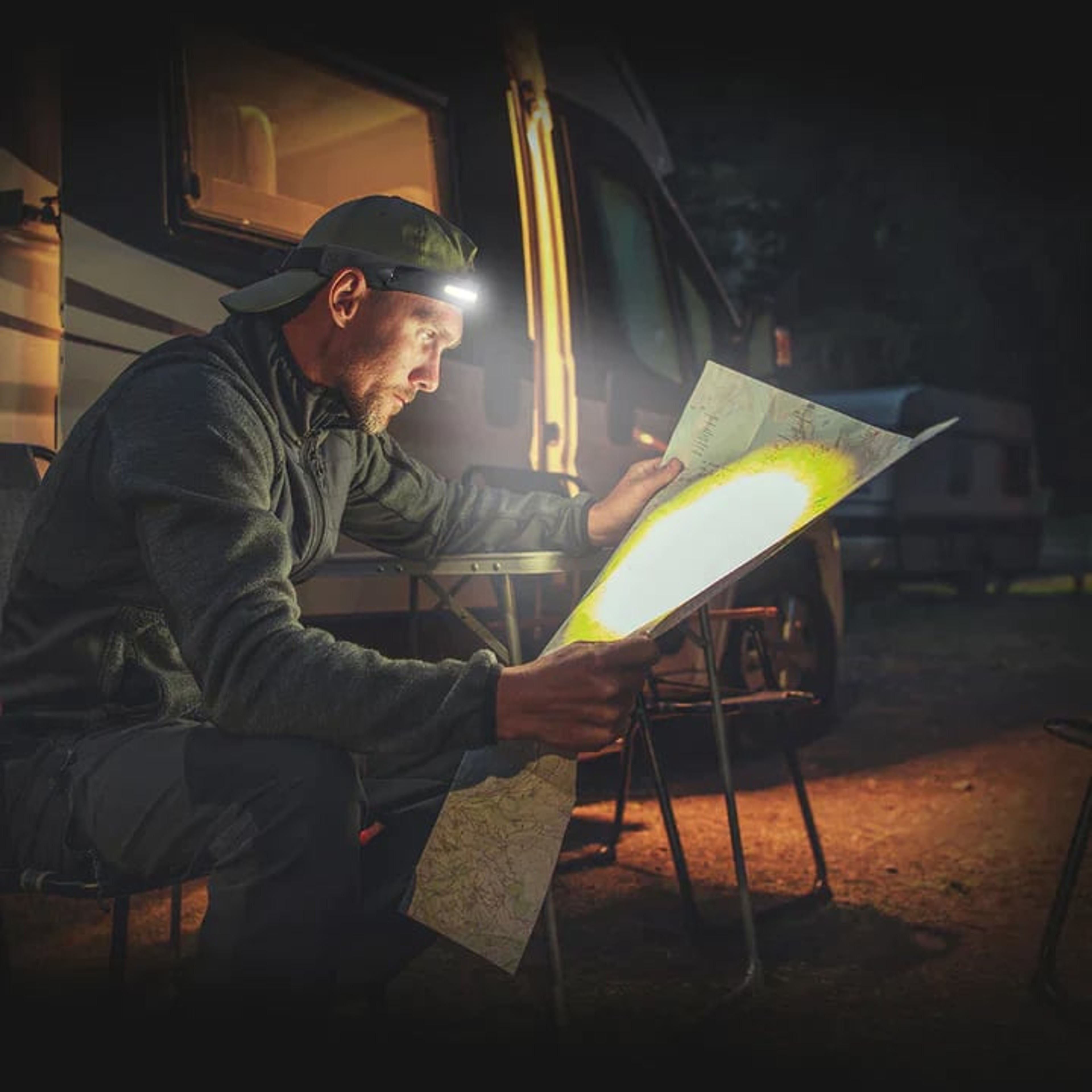 Wide Range Wave Sensor LED Headlamp 1