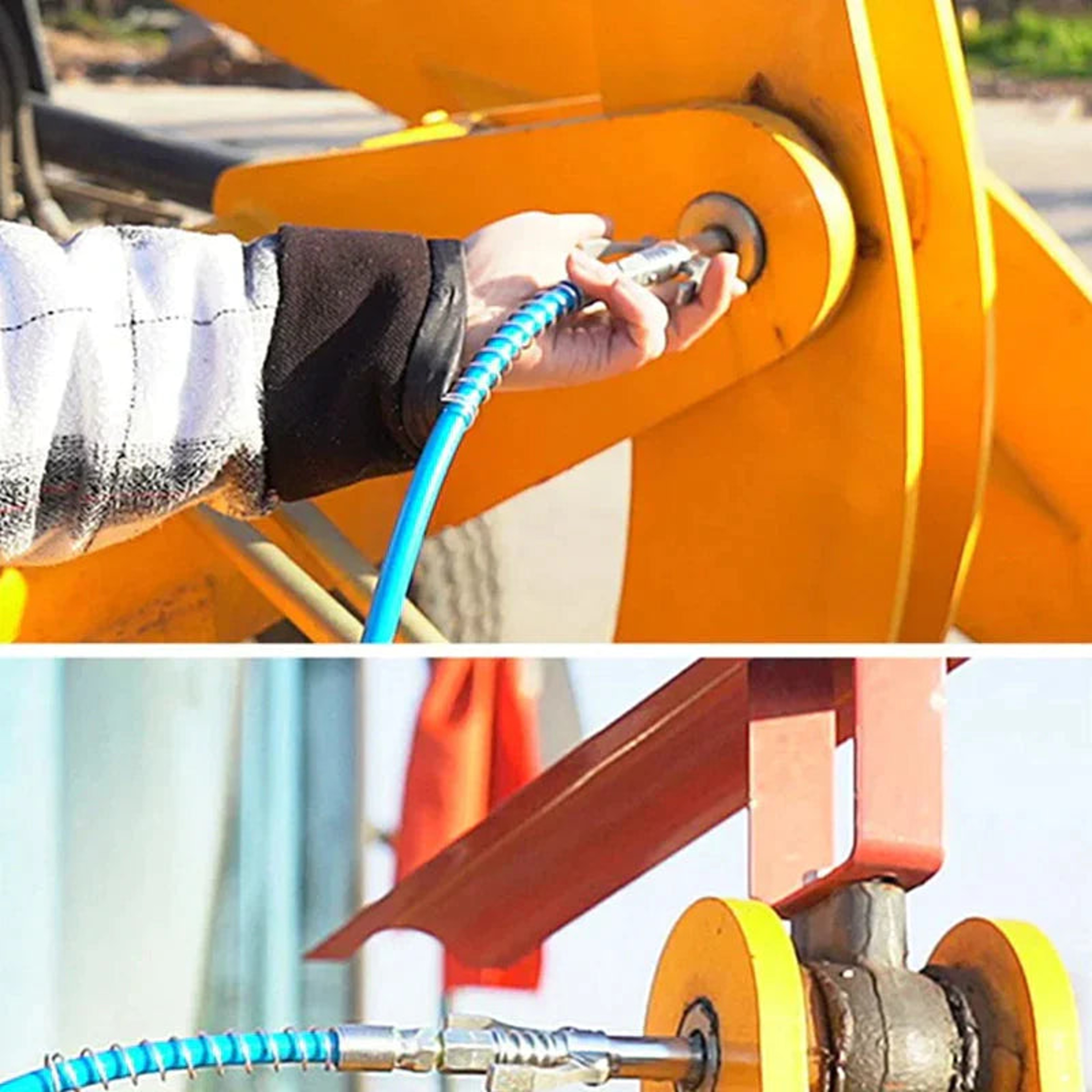 Strong Lock on Grease Couplers 1