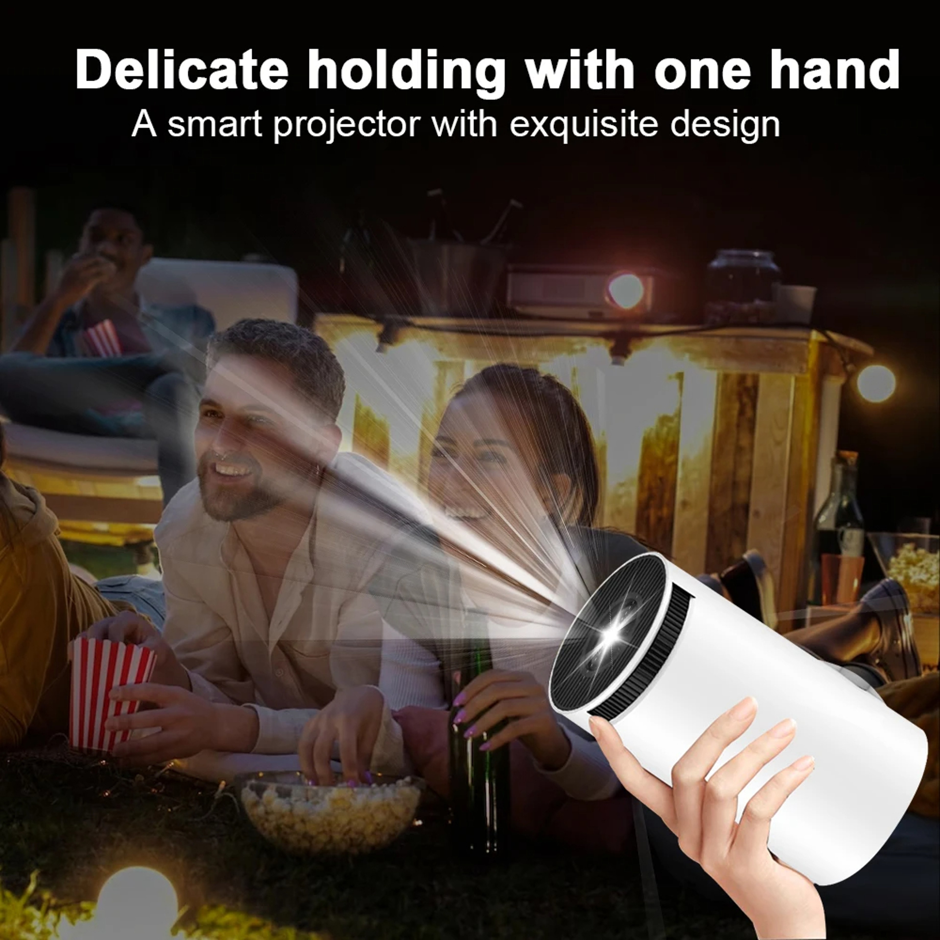 Mini Home Cinema Outdoor Projector 7