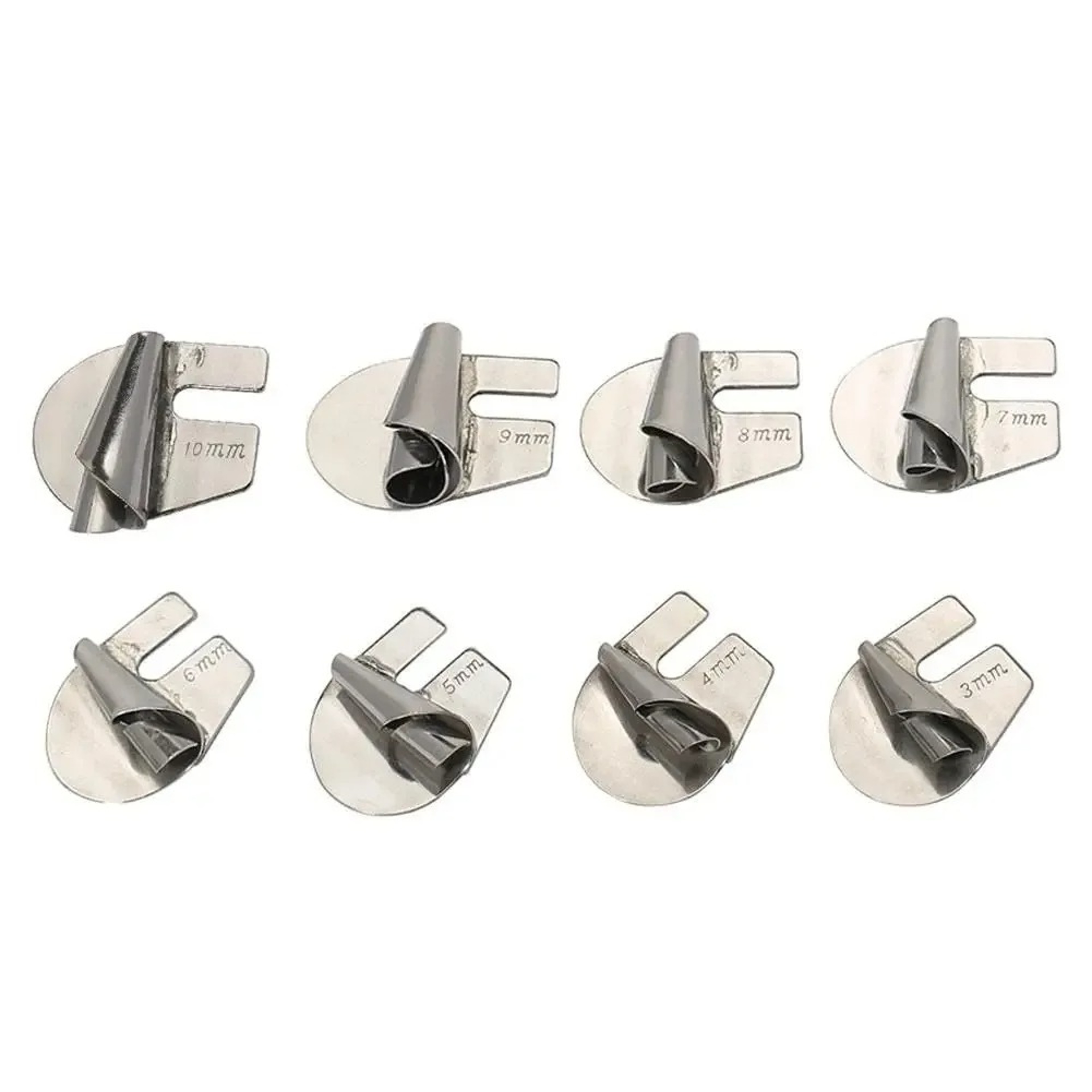Sewing Rolled Hemmer Foot Stainless Steel Easy To Install  Use Perfect For Hemming Fabric 2