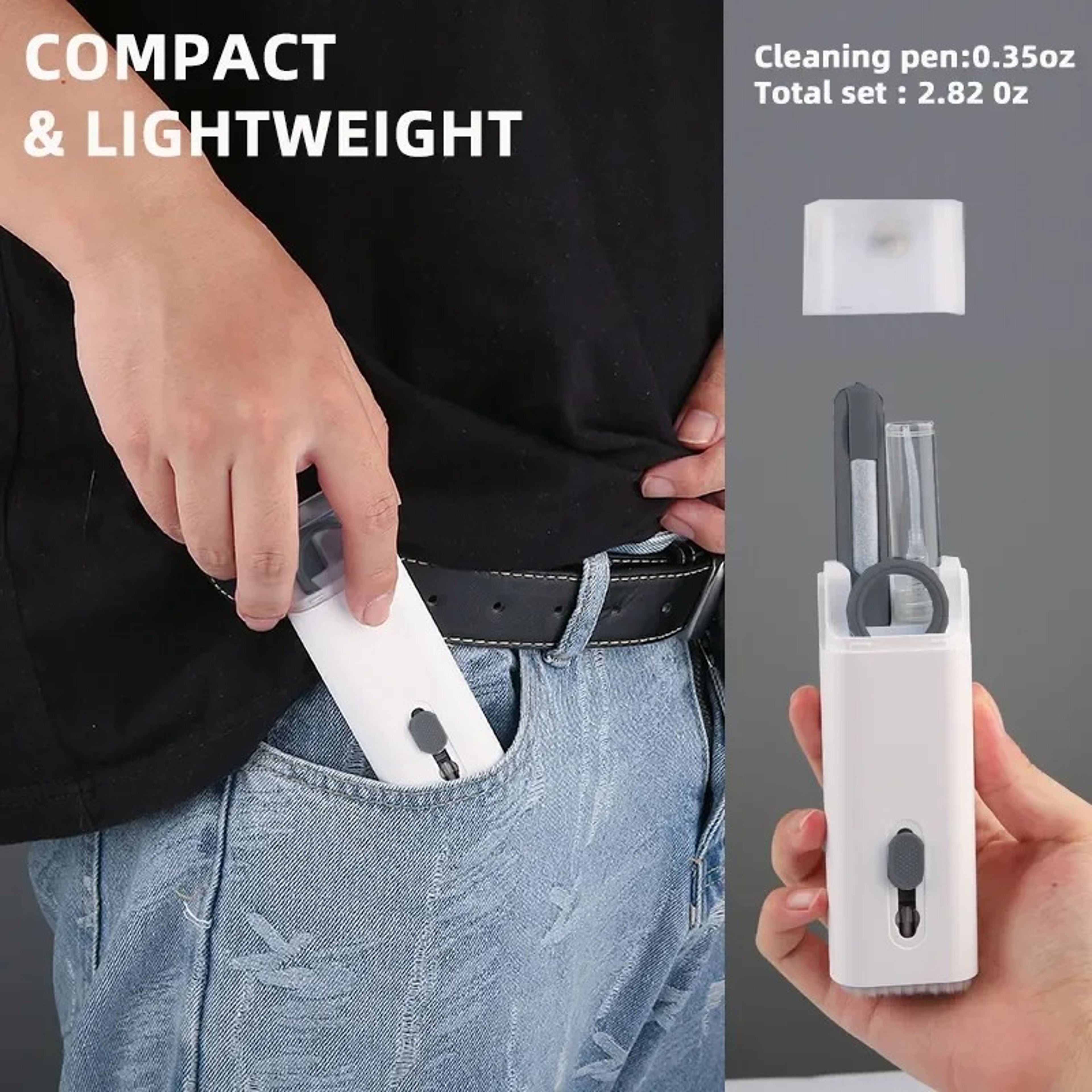 7in1 Keyboard Cleaning Kit  Ultimate Laptop  Gadget Cleaner With Keycap Puller Multifunction Brush