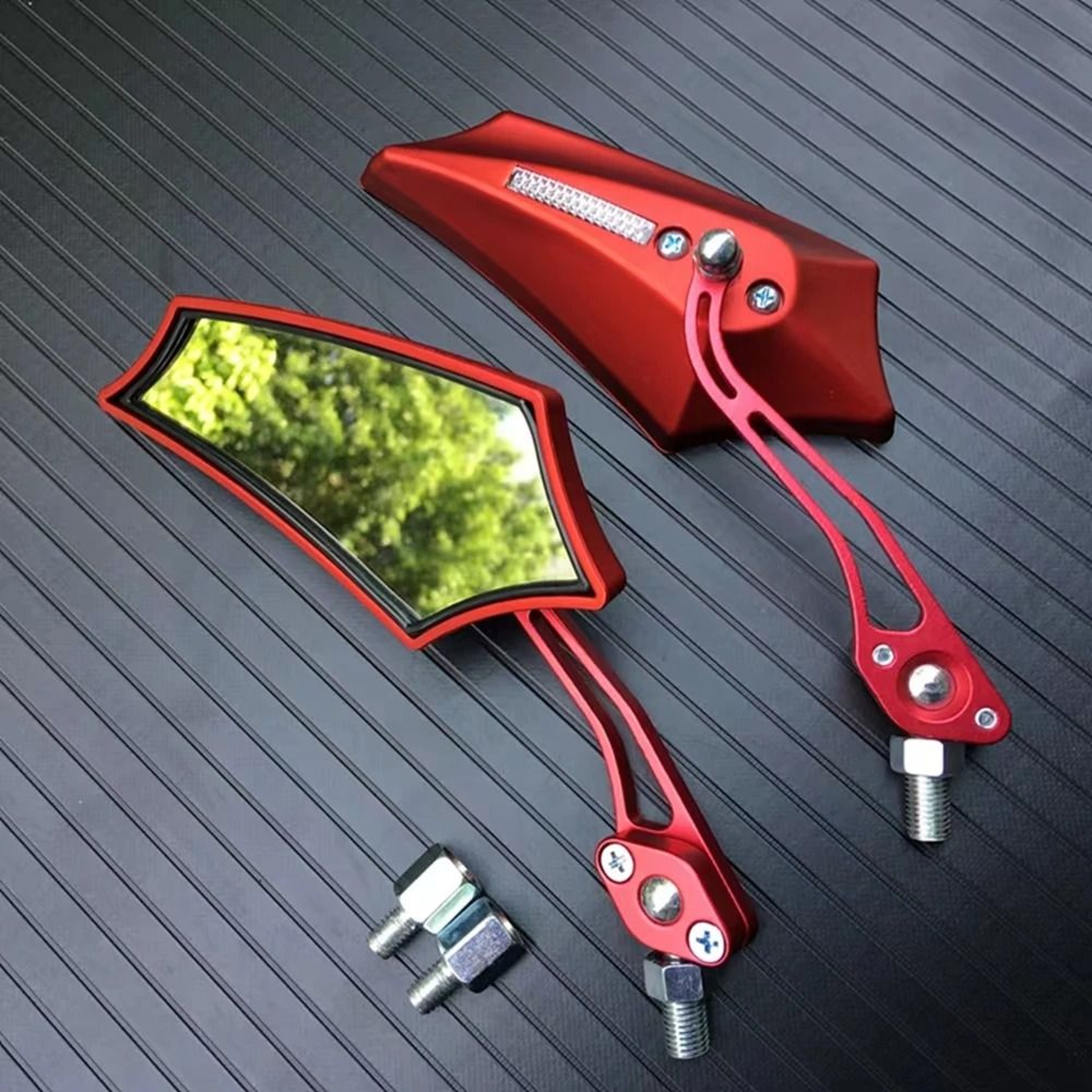 Universal Fit Motorcycle Rearview Mirrors