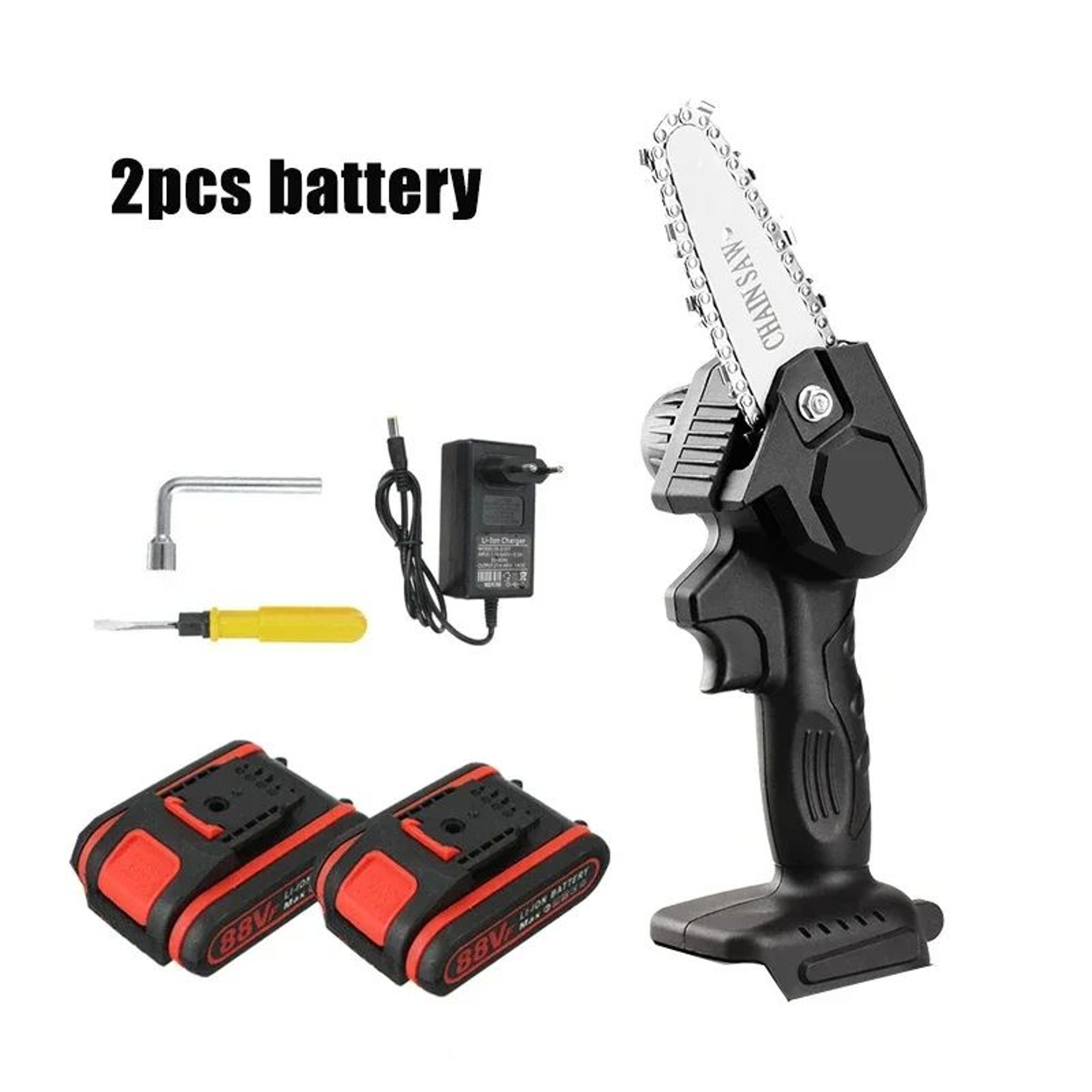 Rechargeable Handheld Mini Battery Powered Chainsaw 9