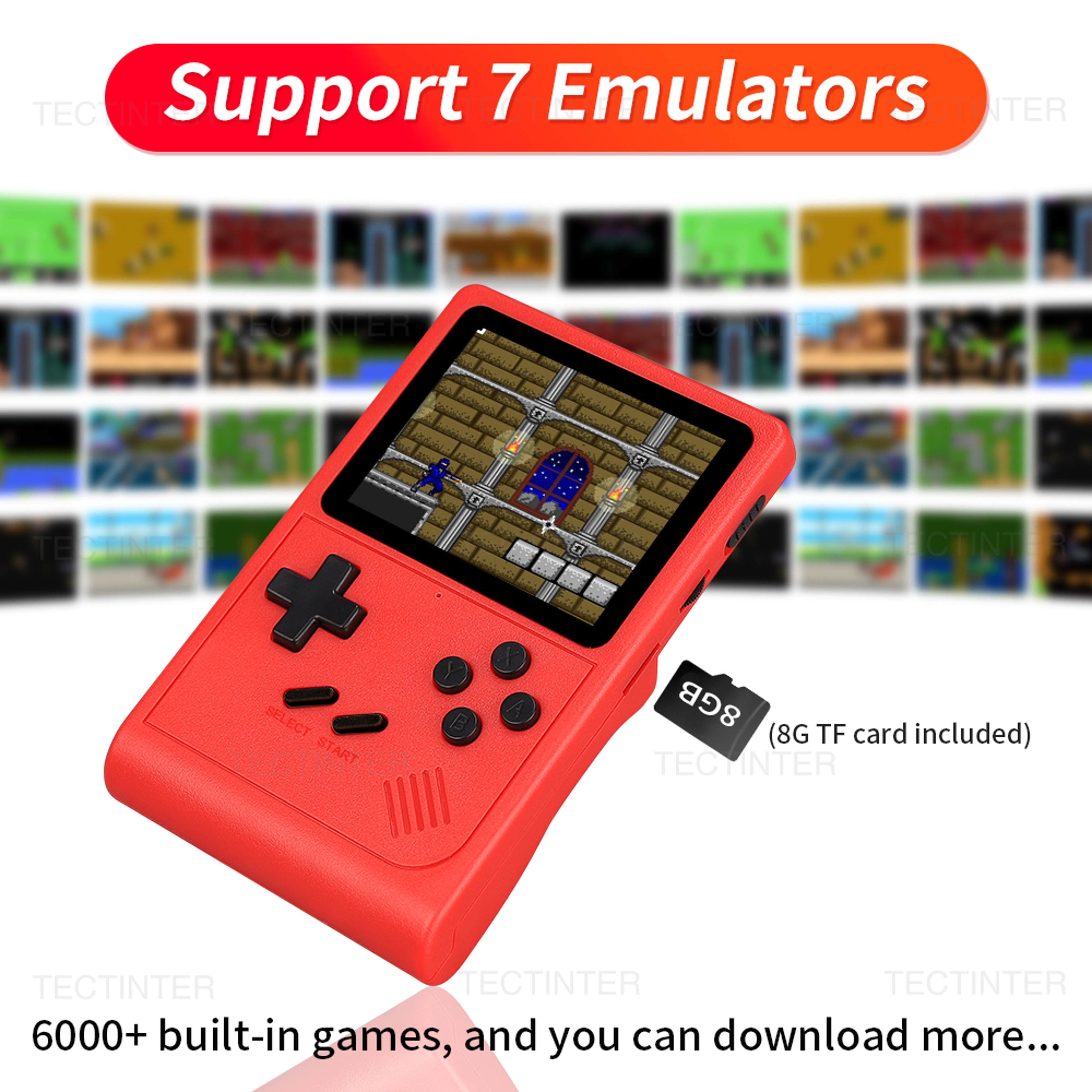 Retro Portable Handheld Game Player 3 Inch Video Console With Games SFC MD GBA TV Game Console AV O 2