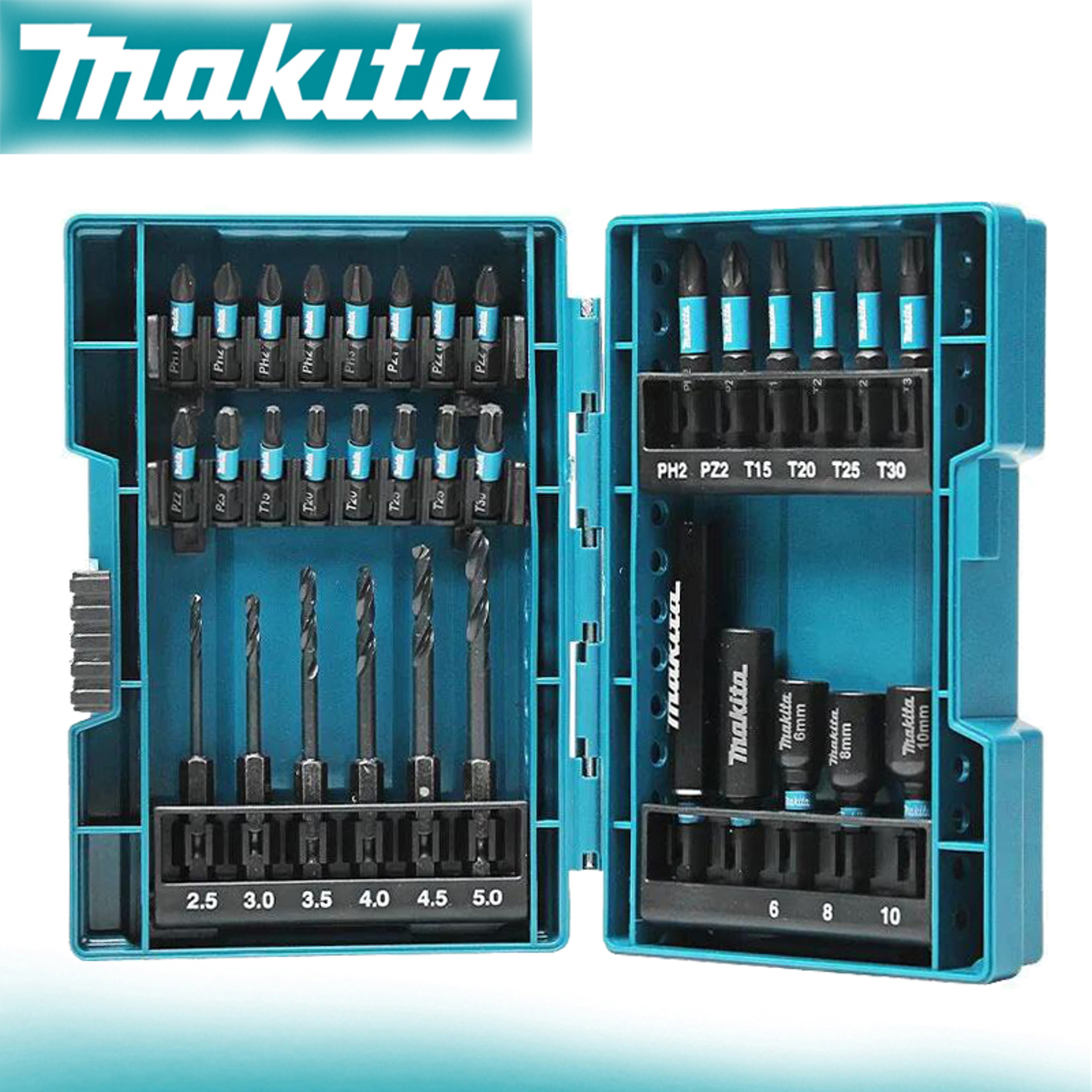 Makita Impact Electric Screwdriver Bits Set, Drill Head Sleeve, Batch Head Set Durable Tools Part – view 4