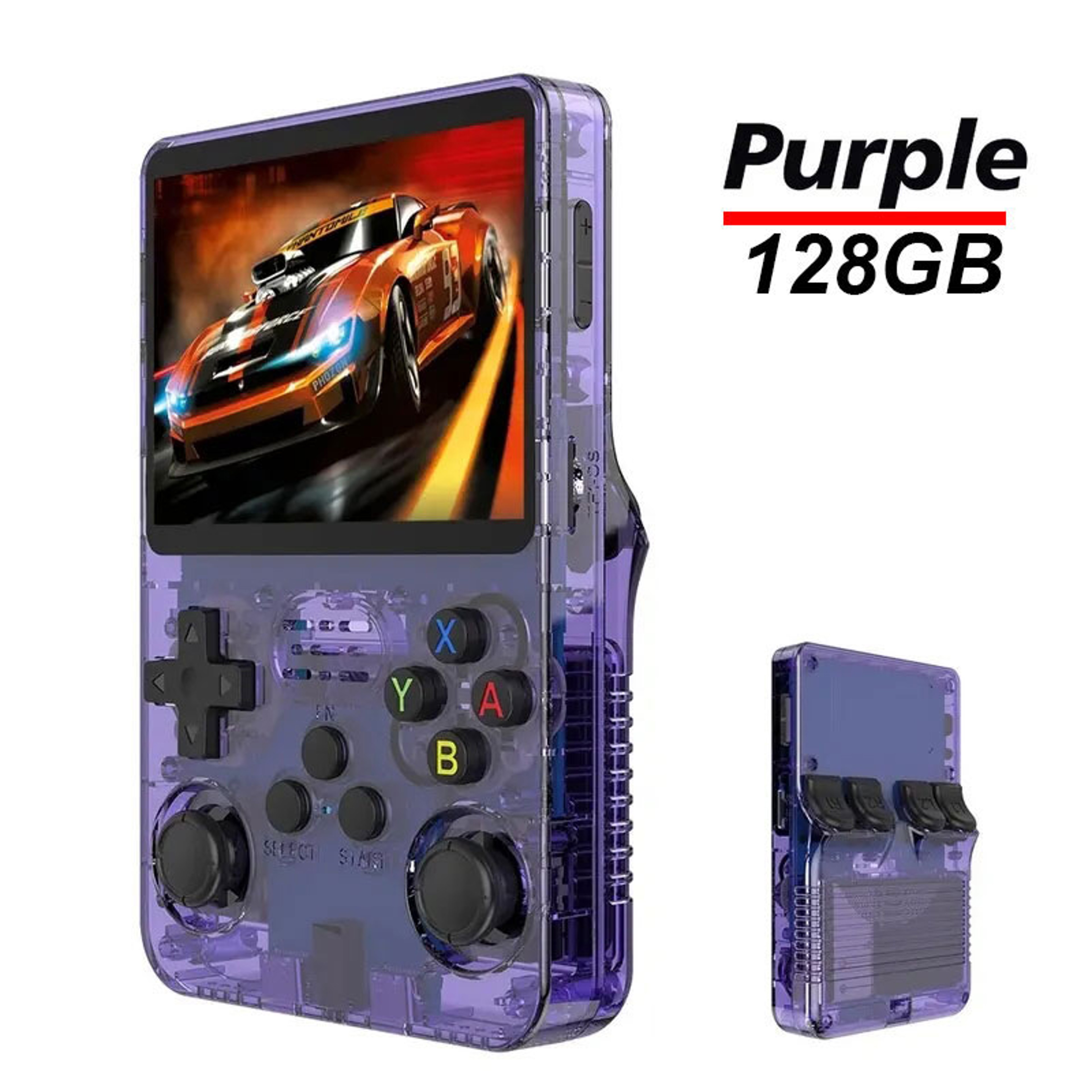 R36S Retro Game Console 35Inch IPS Display 128GB Builtin Games ArkOS System  PocketSized Portable V 9