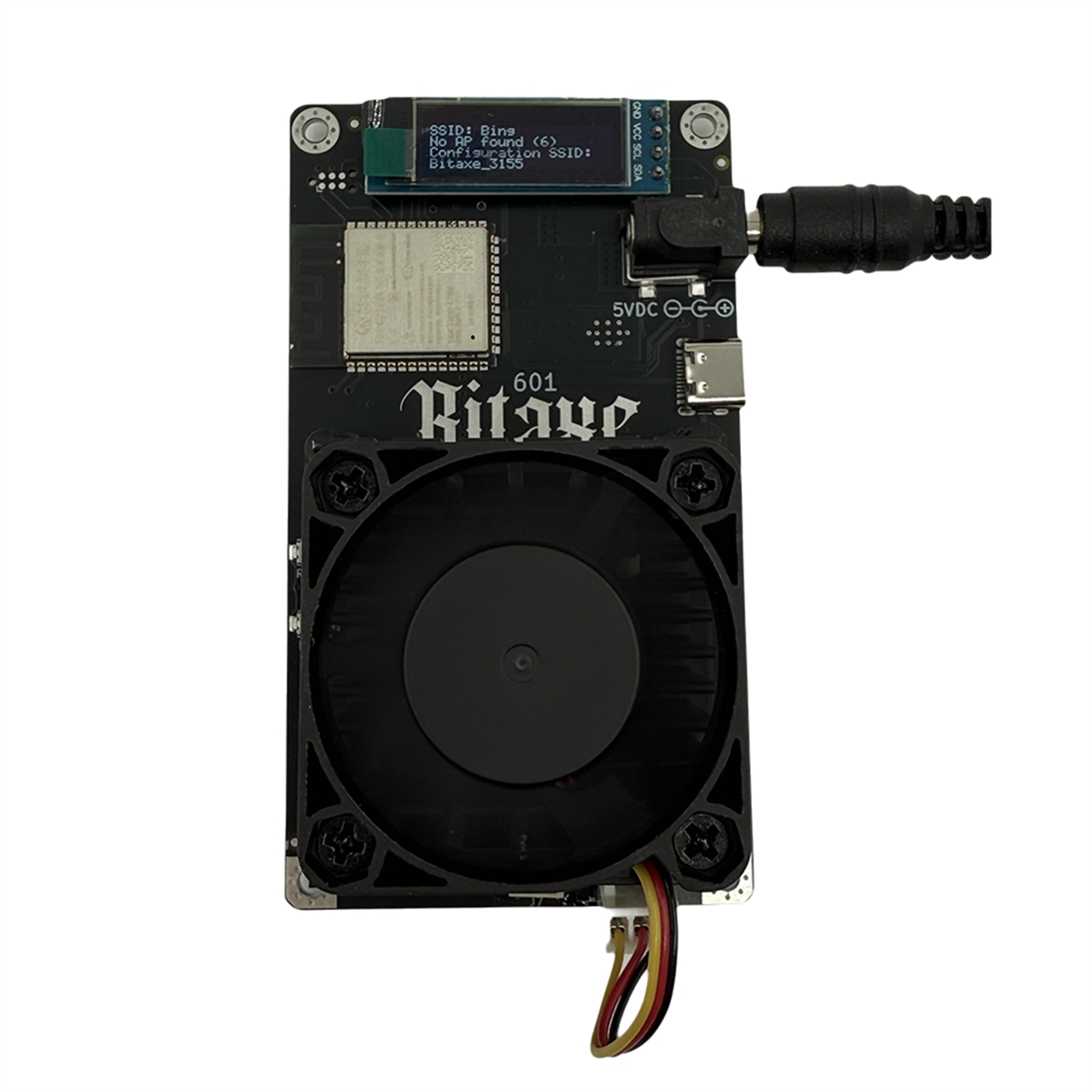 Bitaxe Gamma 601, 1.2TH/S BTC Solo Miner with BM1370 Chip, 18-22W – view 6