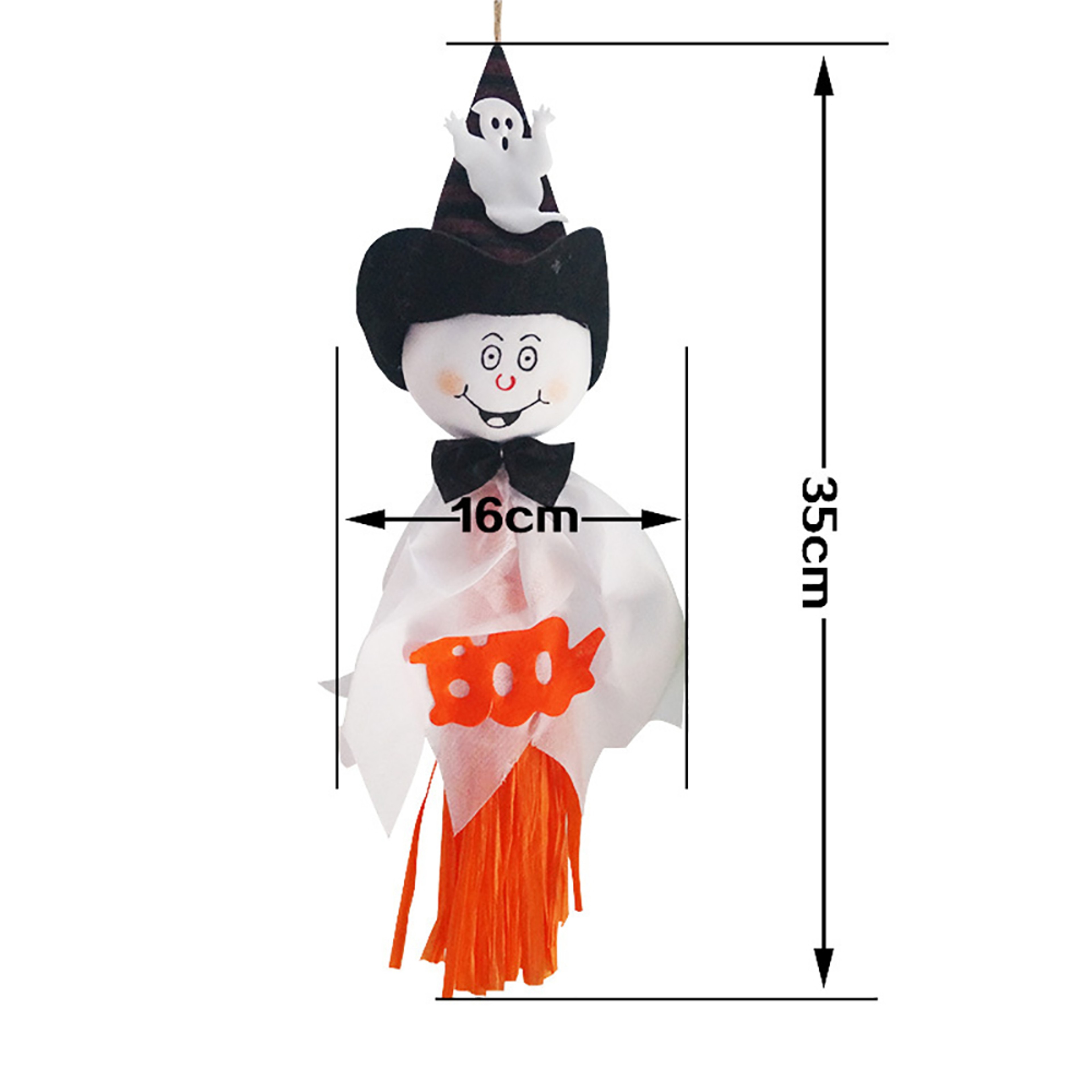 Halloween Ghost, Doll Pendant, Haunted House, Kindergarten Hanging, Halloween Home, Decorations Props – view 8